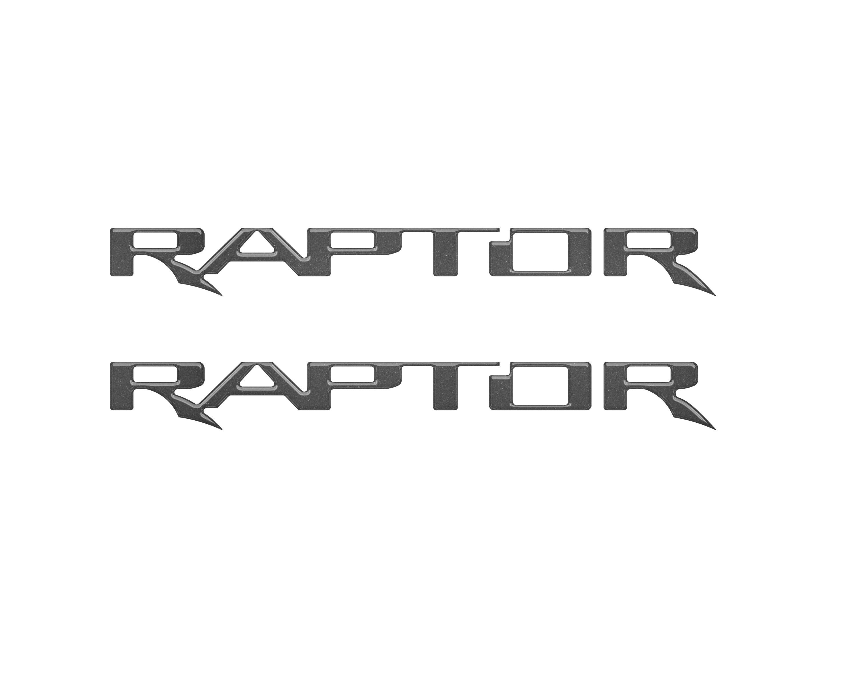 Raptor Floor Mat Emblem Inserts Fits 2022-2026 Ford Bronco & 2024-2026 Ranger Raptor