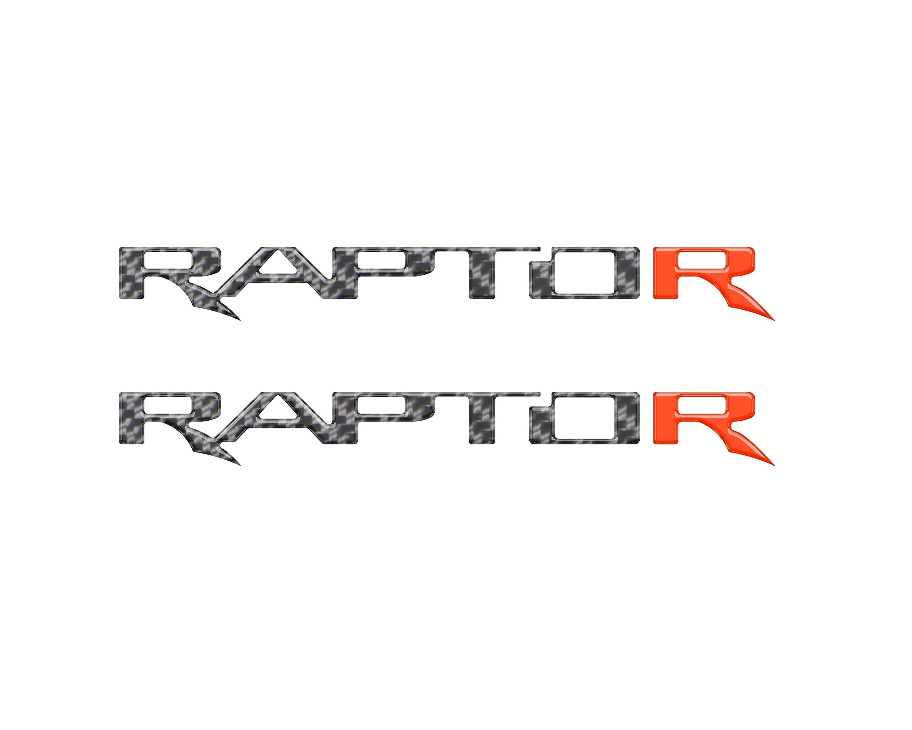 Raptor Floor Mat Emblem Inserts Fits 2022-2026 Ford Bronco & 2024-2026 Ranger Raptor