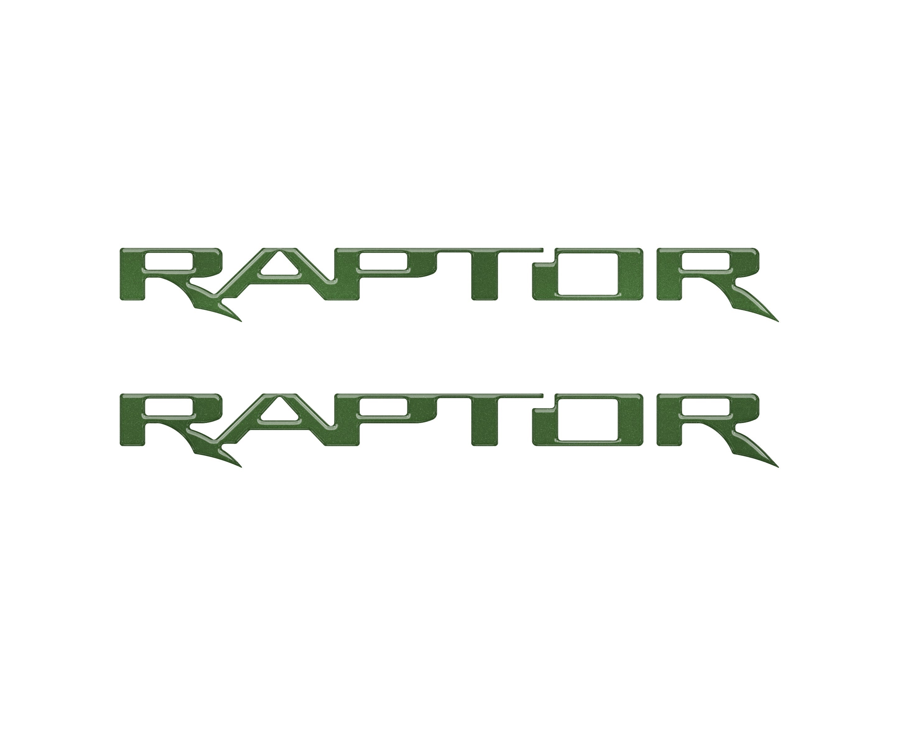 Raptor Floor Mat Emblem Inserts Fits 2022-2026 Ford Bronco & 2024-2026 Ranger Raptor