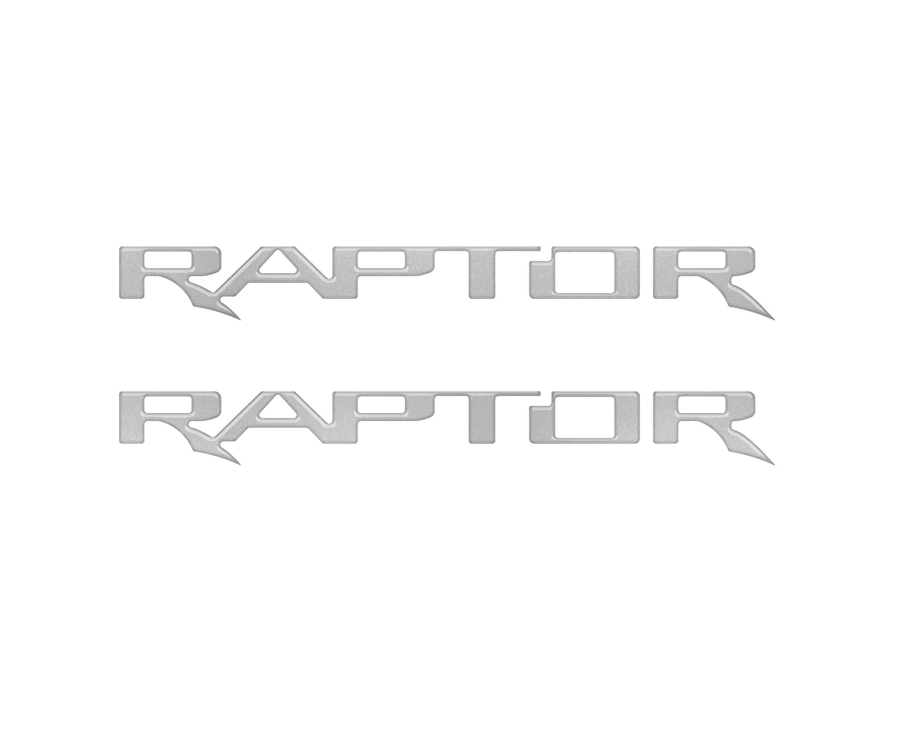 Raptor Floor Mat Emblem Inserts Fits 2022-2026 Ford Bronco & 2024-2026 Ranger Raptor