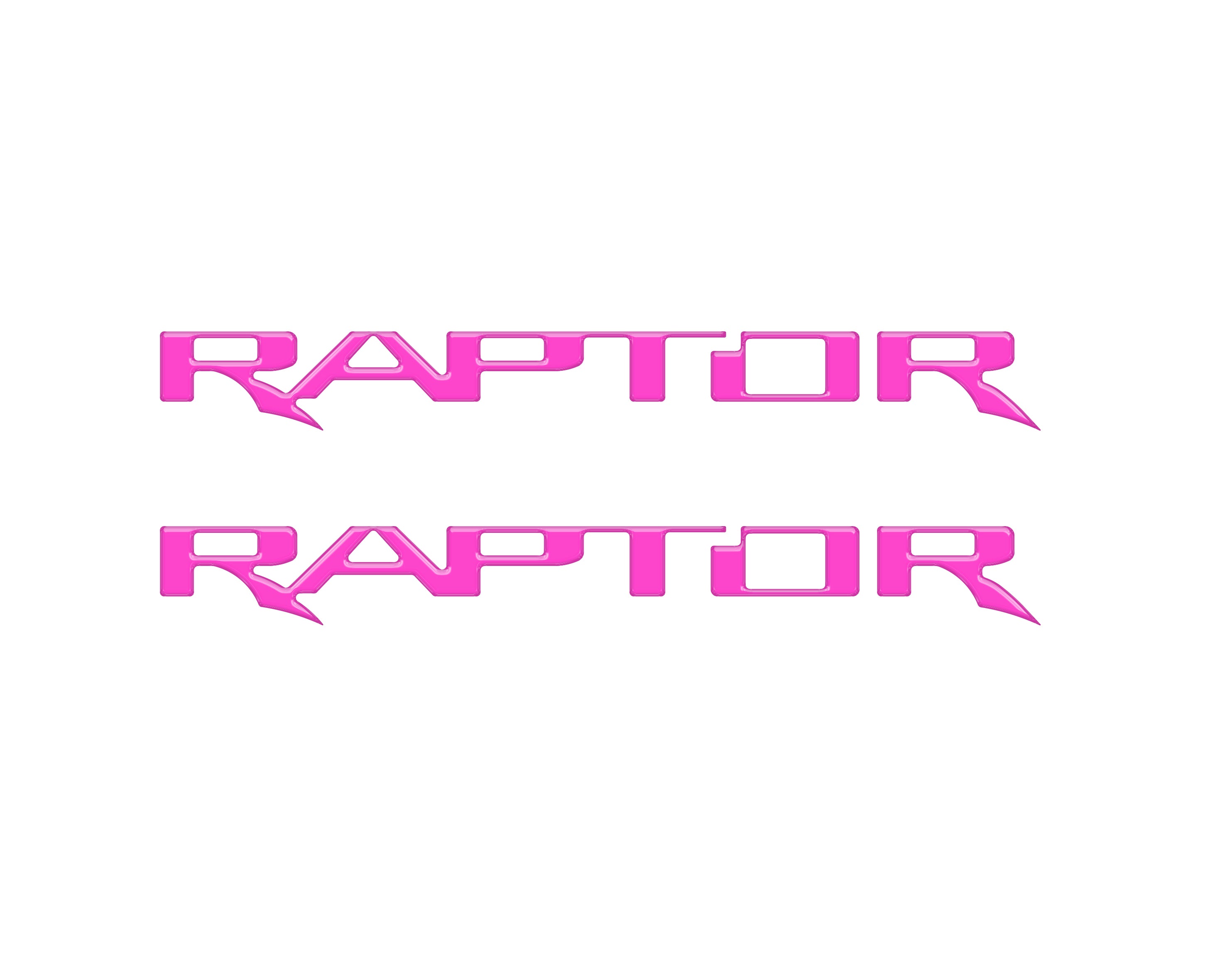 Raptor Floor Mat Emblem Inserts Fits 2022-2026 Ford Bronco & 2024-2026 Ranger Raptor