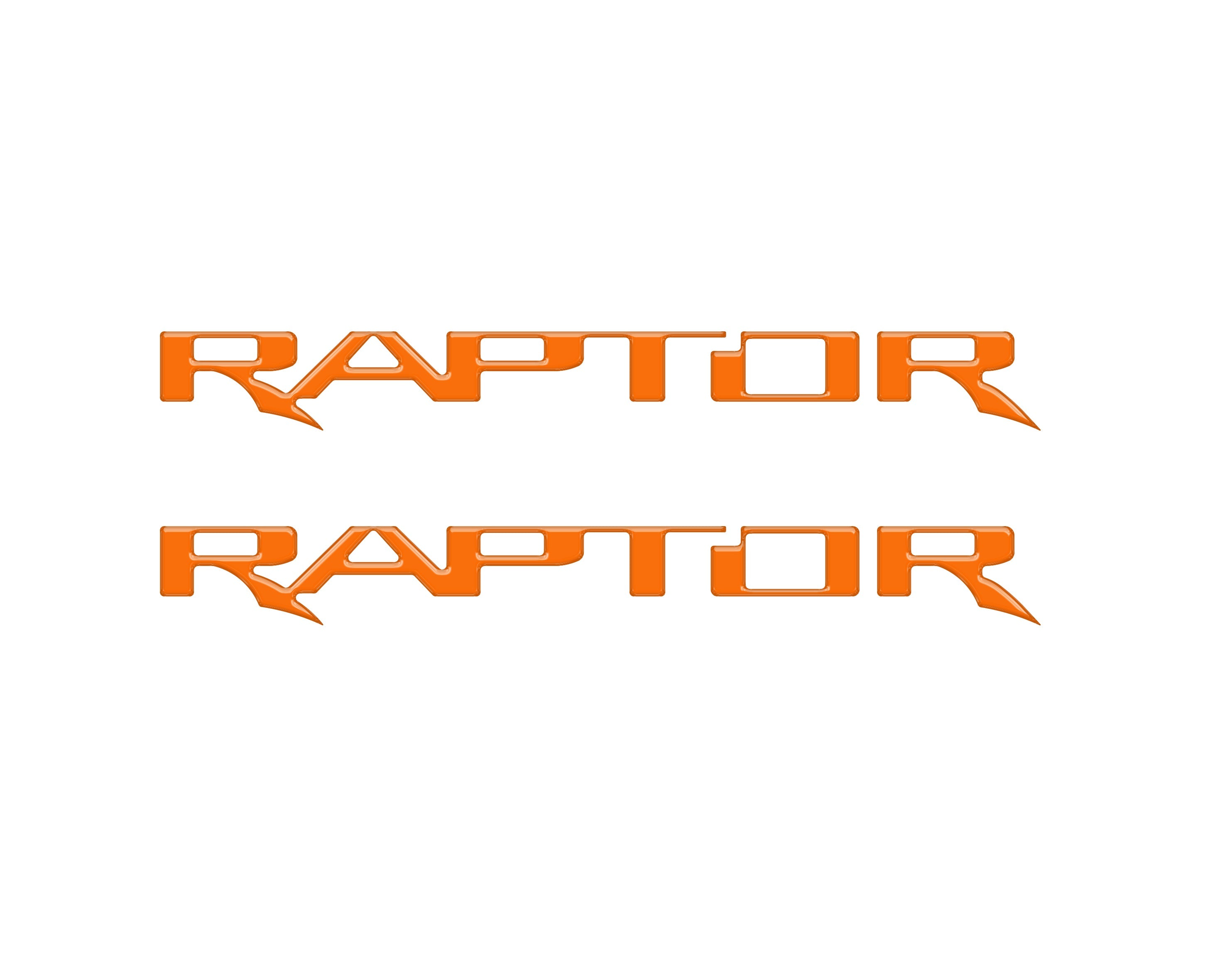 Raptor Floor Mat Emblem Inserts Fits 2022-2026 Ford Bronco & 2024-2026 Ranger Raptor