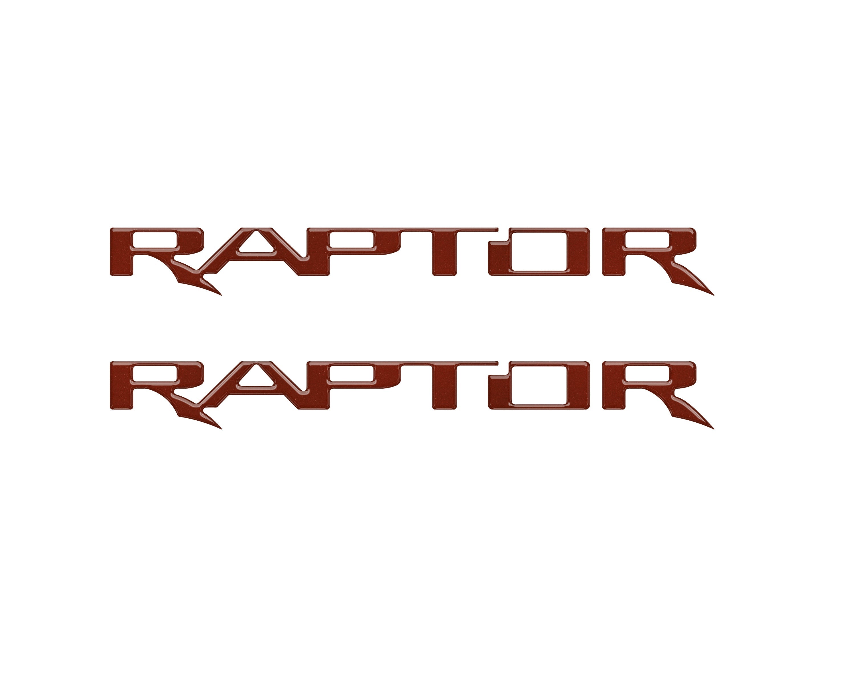 Raptor Floor Mat Emblem Inserts Fits 2022-2026 Ford Bronco & 2024-2026 Ranger Raptor