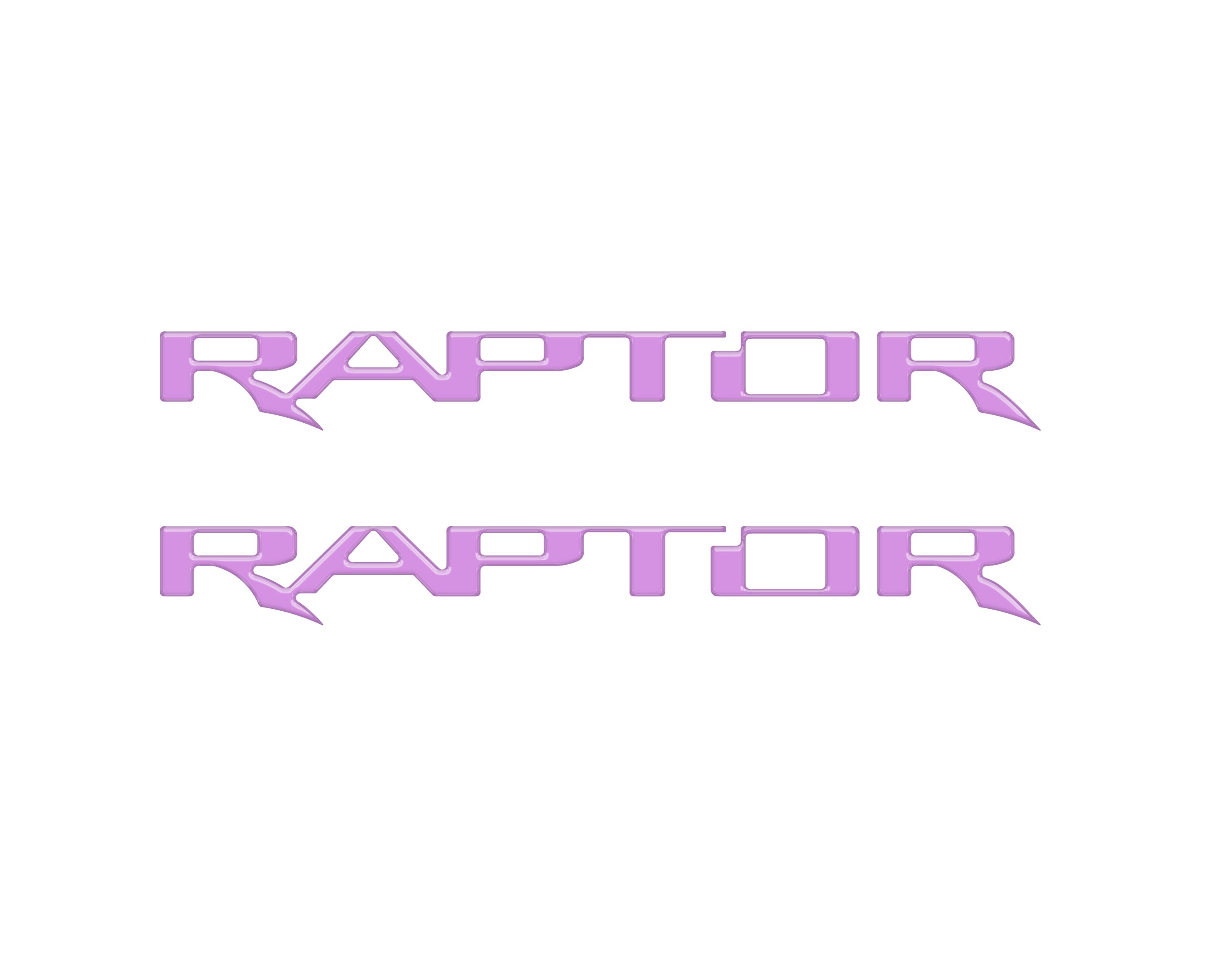 Raptor Floor Mat Emblem Inserts Fits 2022-2026 Ford Bronco & 2024-2026 Ranger Raptor