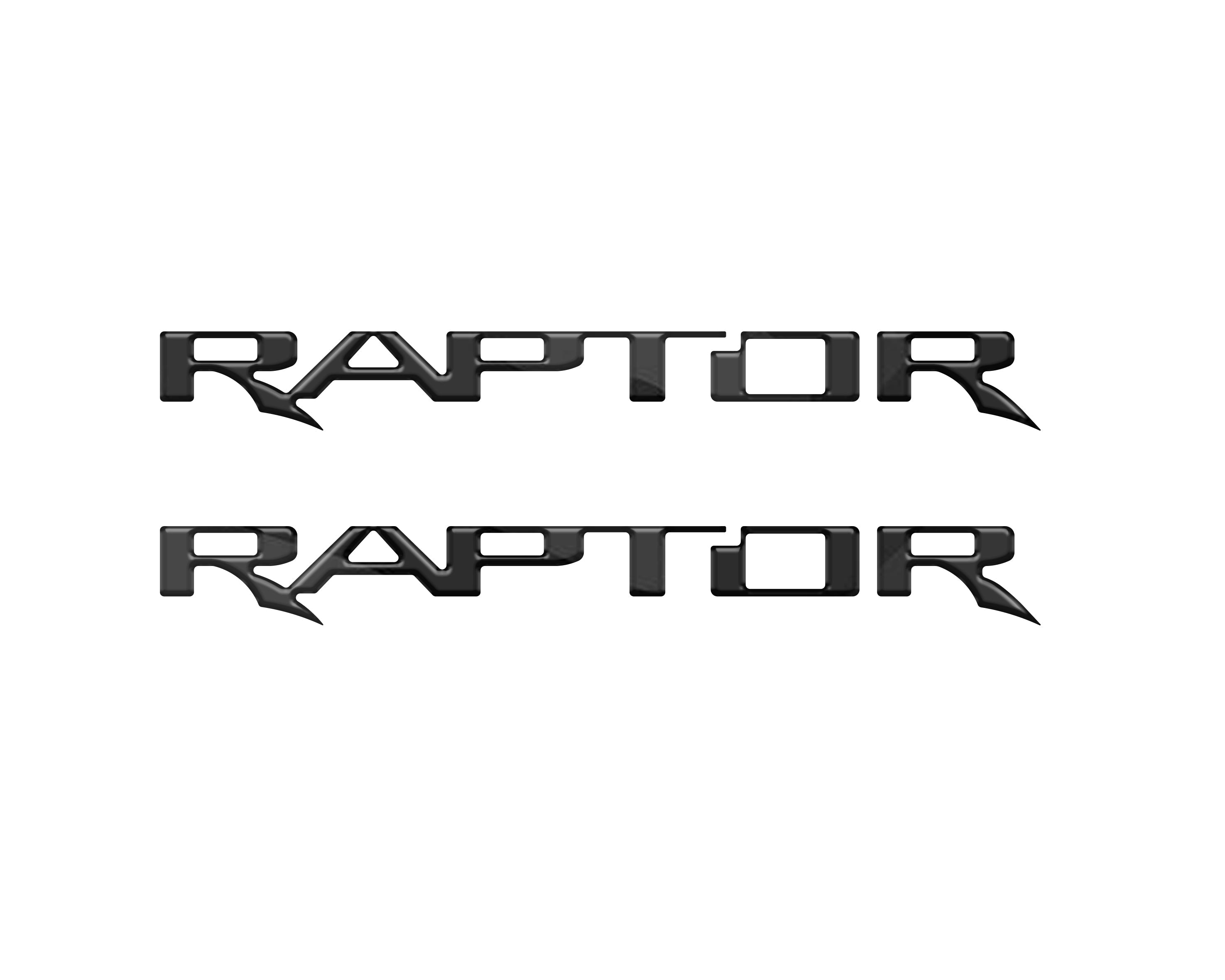 Raptor Floor Mat Emblem Inserts Fits 2022-2026 Ford Bronco & 2024-2026 Ranger Raptor
