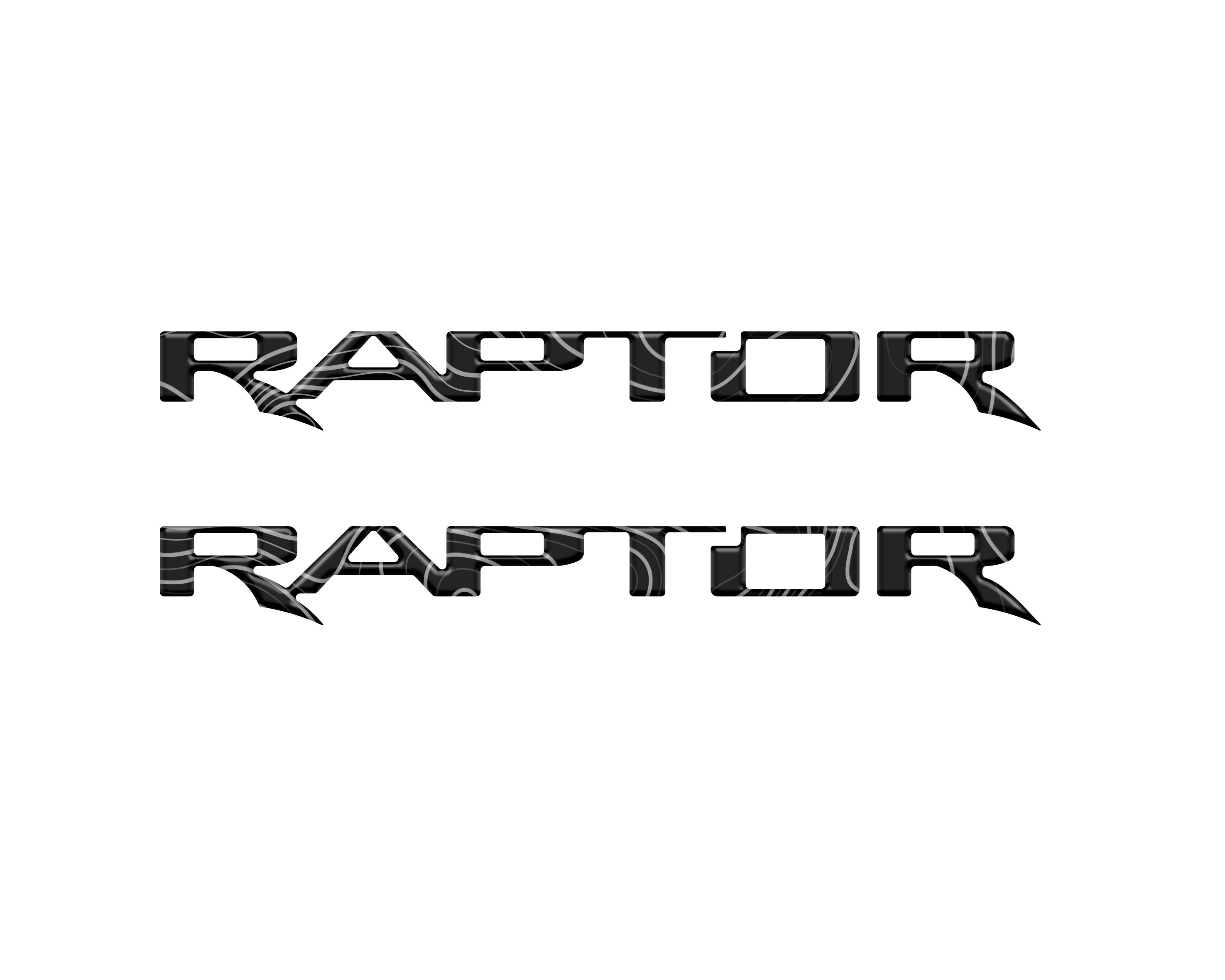 Raptor Floor Mat Emblem Inserts Fits 2022-2026 Ford Bronco & 2024-2026 Ranger Raptor