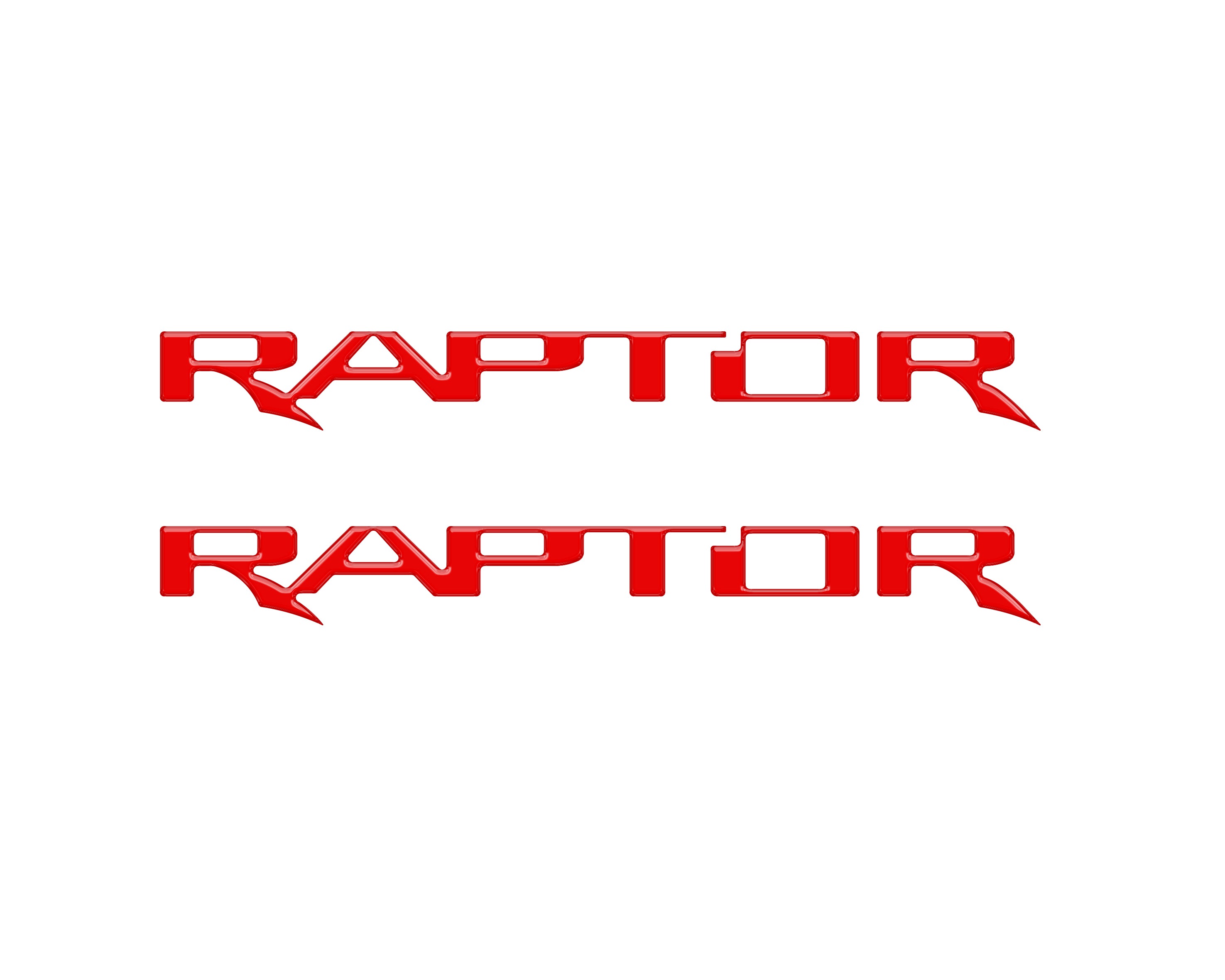Raptor Floor Mat Emblem Inserts Fits 2022-2026 Ford Bronco & 2024-2026 Ranger Raptor