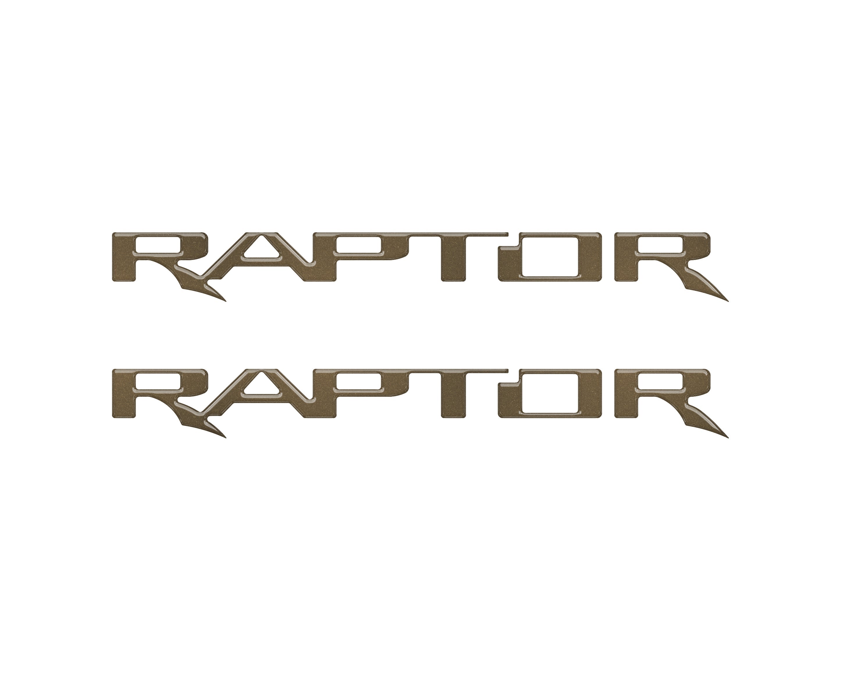 Raptor Floor Mat Emblem Inserts Fits 2022-2026 Ford Bronco & 2024-2026 Ranger Raptor