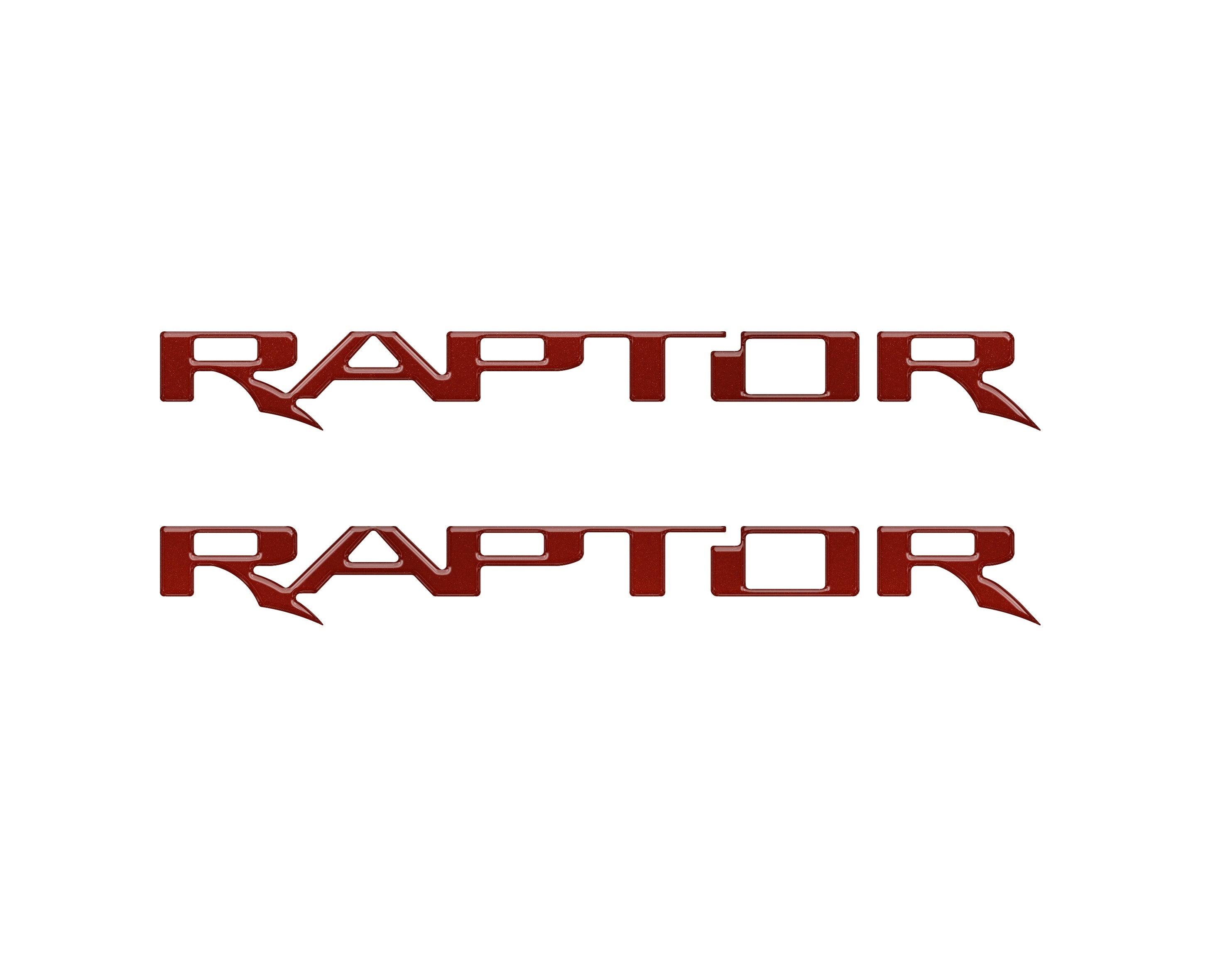 Raptor Floor Mat Emblem Inserts Fits 2022-2026 Ford Bronco & 2024-2026 Ranger Raptor