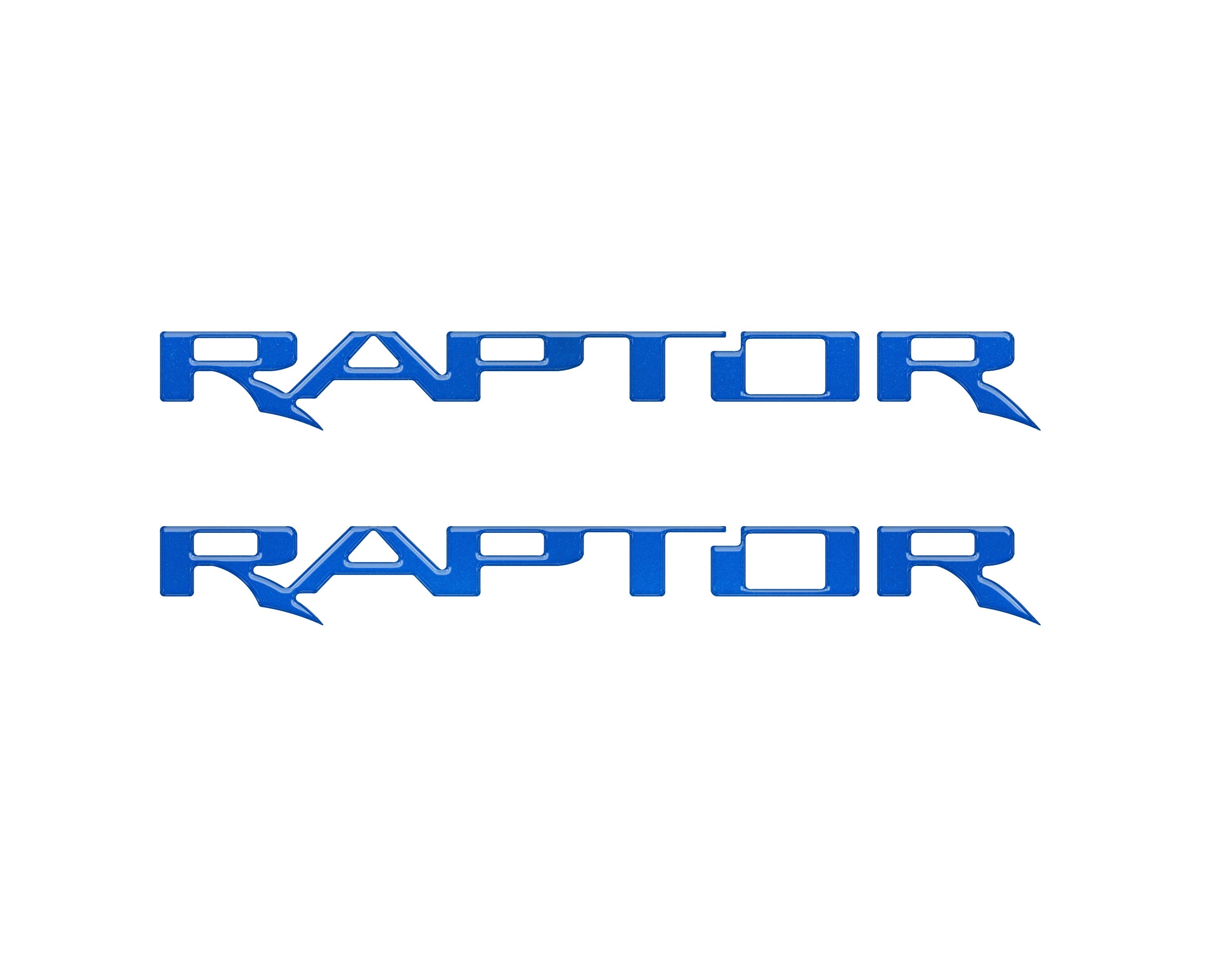 Raptor Floor Mat Emblem Inserts Fits 2022-2026 Ford Bronco & 2024-2026 Ranger Raptor