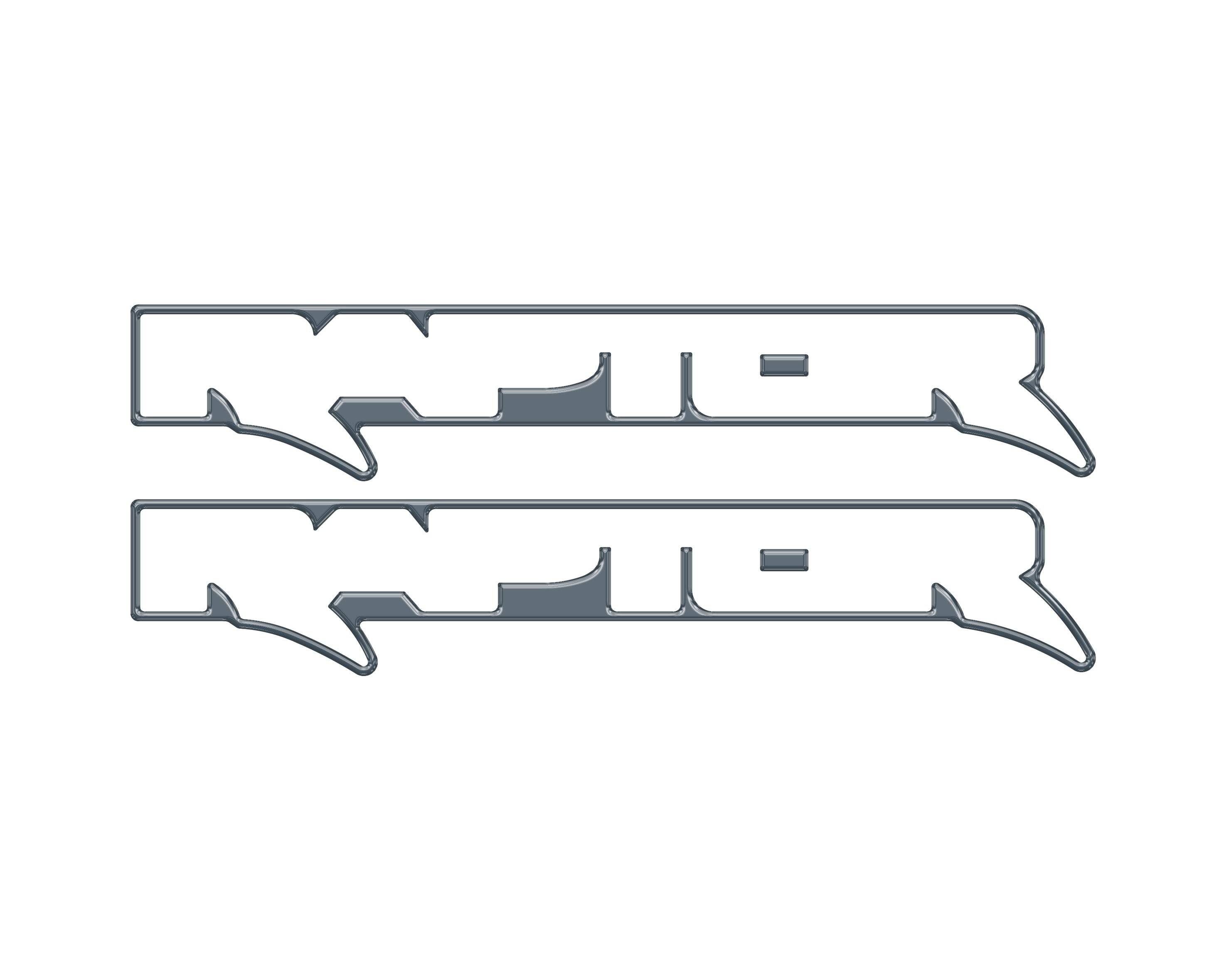 Raptor Floor Mat Emblem Inserts Fits 2022-2026 Ford Bronco & 2024-2026 Ranger Raptor