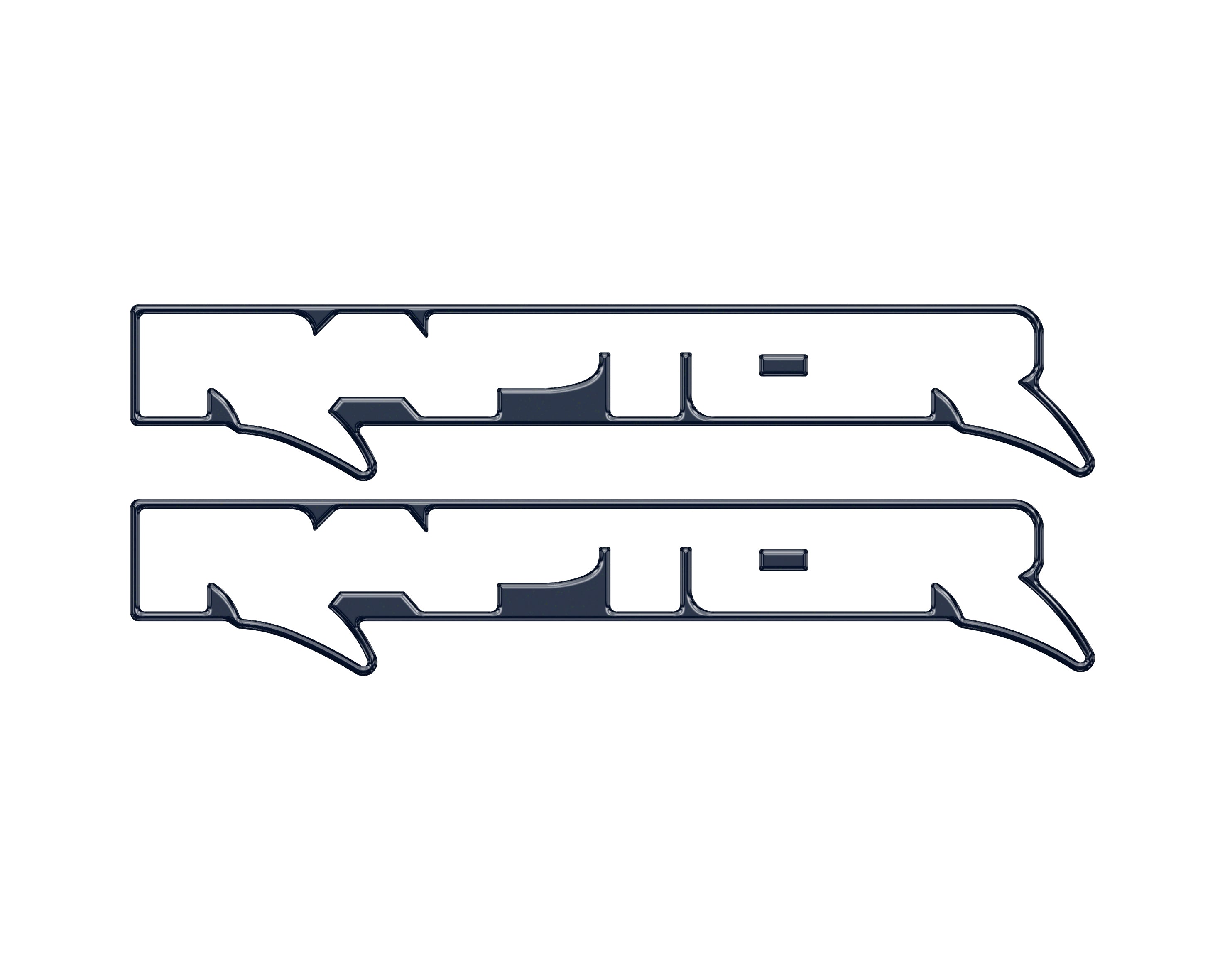 Raptor Floor Mat Emblem Inserts Fits 2022-2026 Ford Bronco & 2024-2026 Ranger Raptor