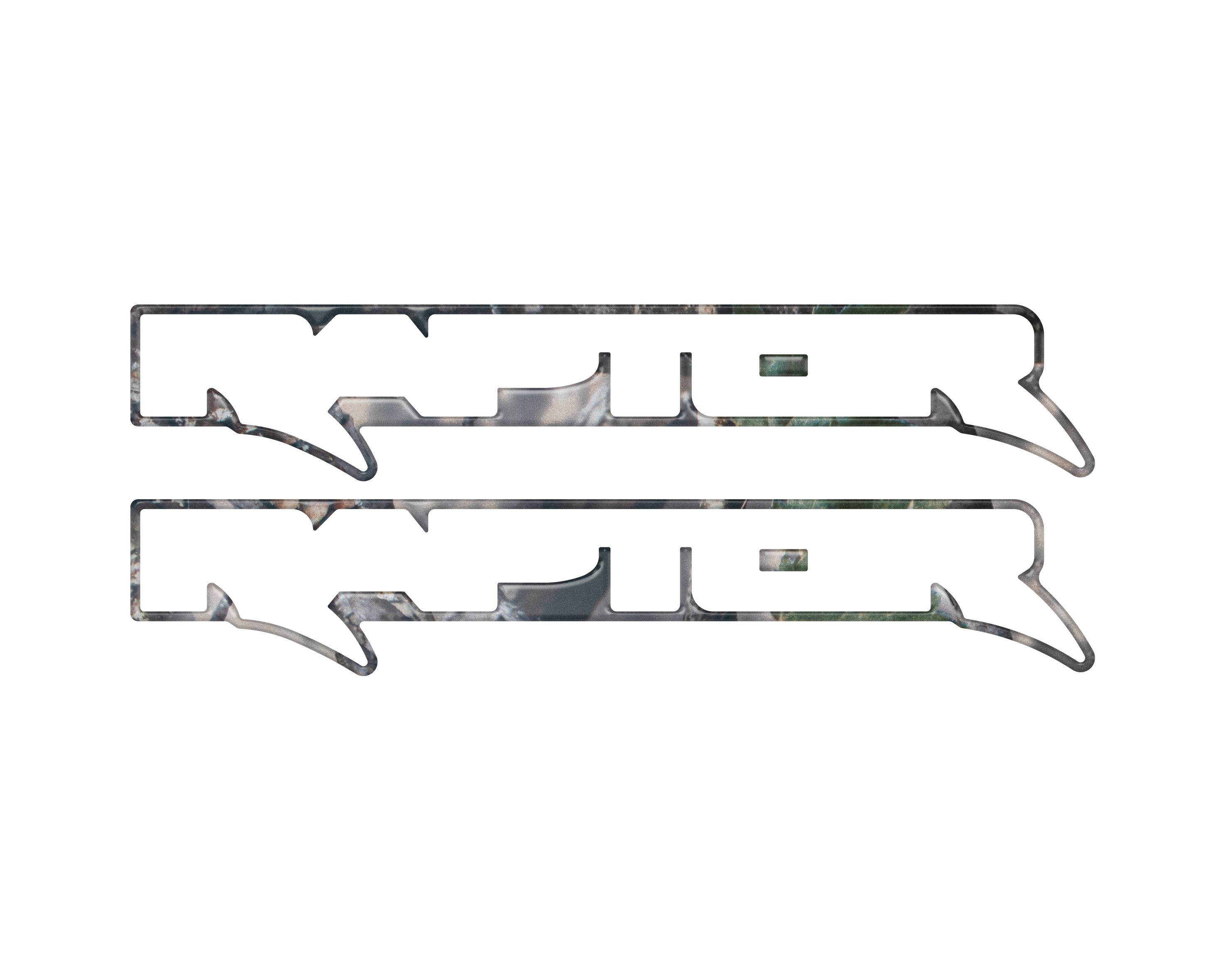 Raptor Floor Mat Emblem Inserts Fits 2022-2026 Ford Bronco & 2024-2026 Ranger Raptor