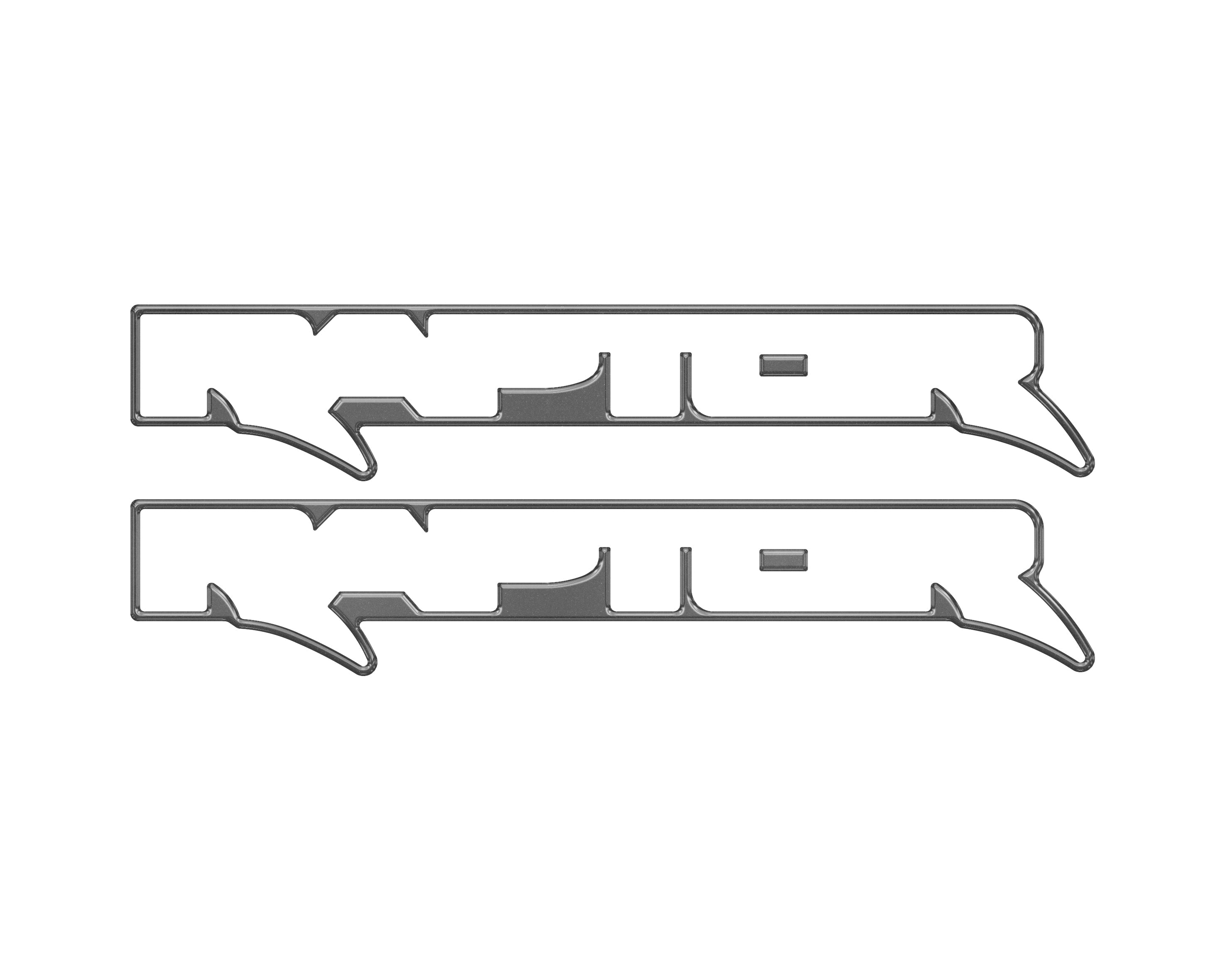 Raptor Floor Mat Emblem Inserts Fits 2022-2026 Ford Bronco & 2024-2026 Ranger Raptor