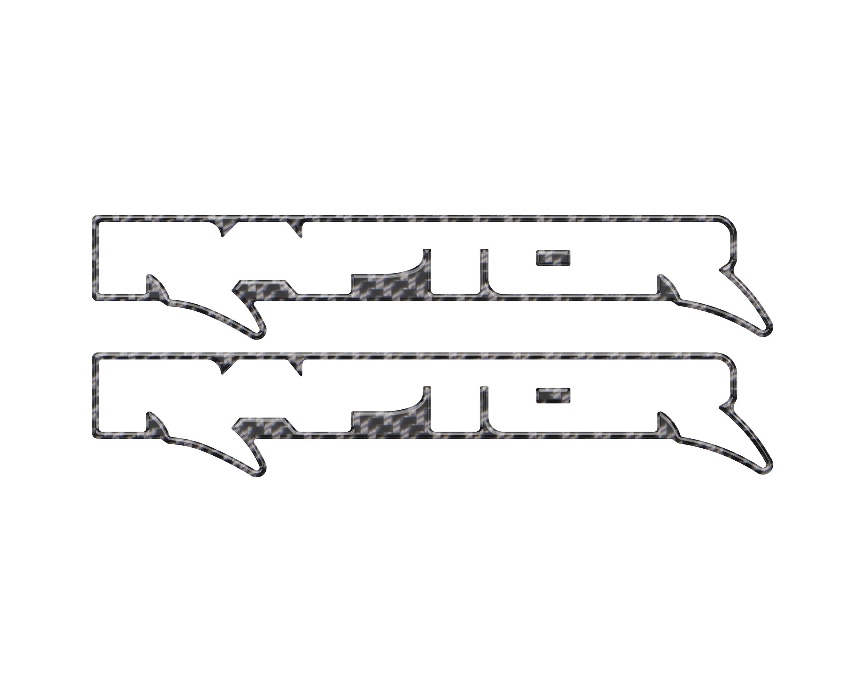Raptor Floor Mat Emblem Inserts Fits 2022-2026 Ford Bronco & 2024-2026 Ranger Raptor