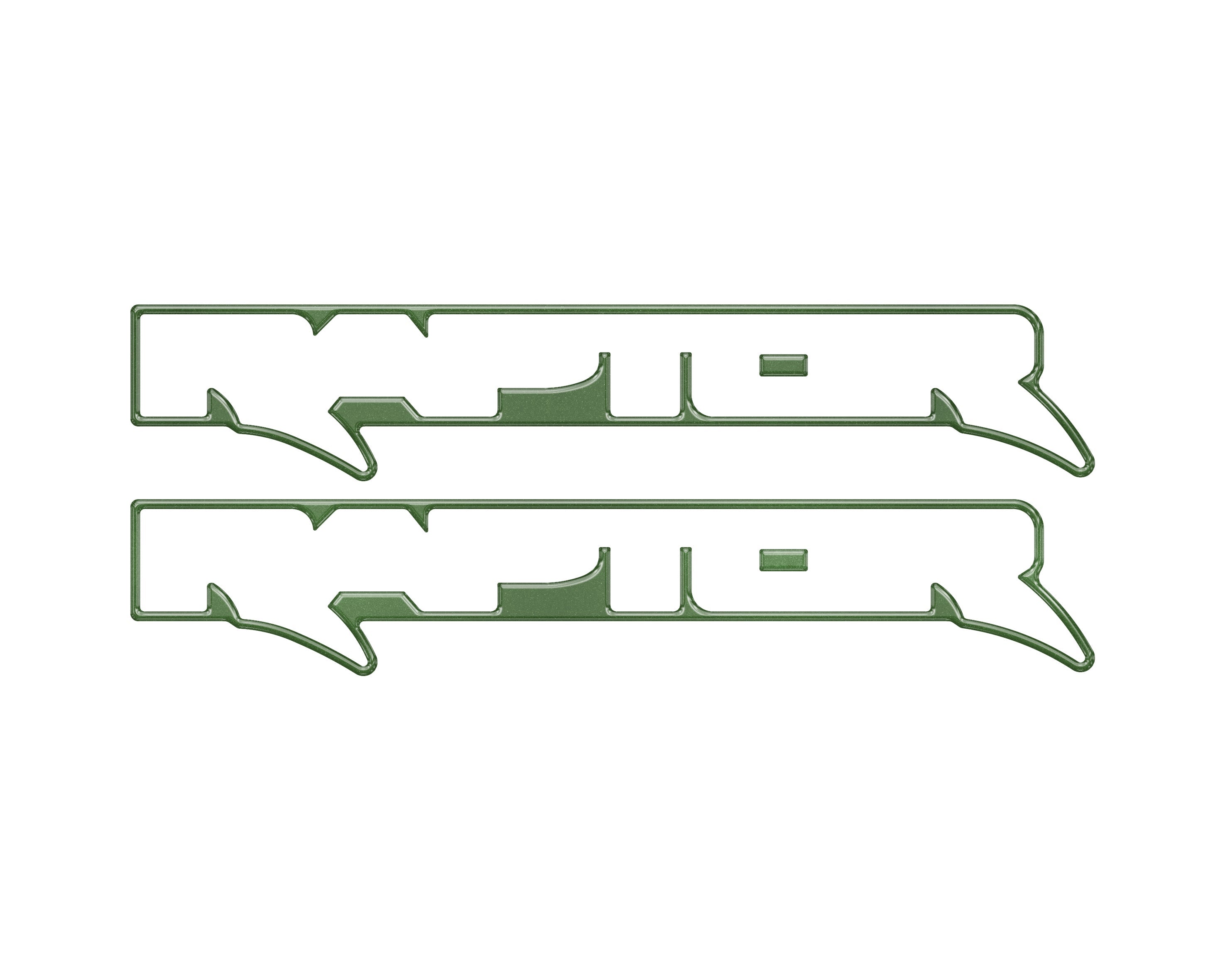 Raptor Floor Mat Emblem Inserts Fits 2022-2026 Ford Bronco & 2024-2026 Ranger Raptor