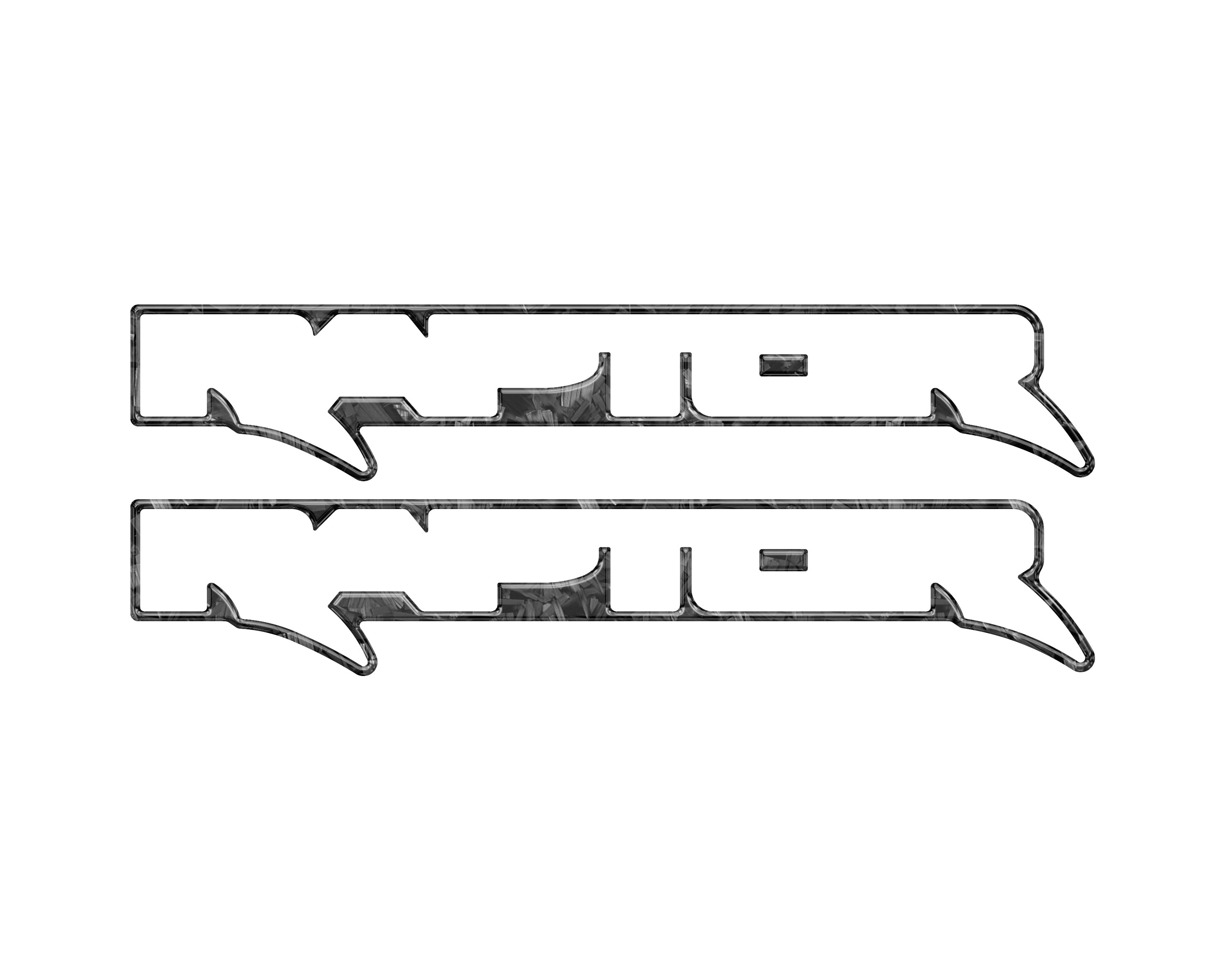 Raptor Floor Mat Emblem Inserts Fits 2022-2026 Ford Bronco & 2024-2026 Ranger Raptor