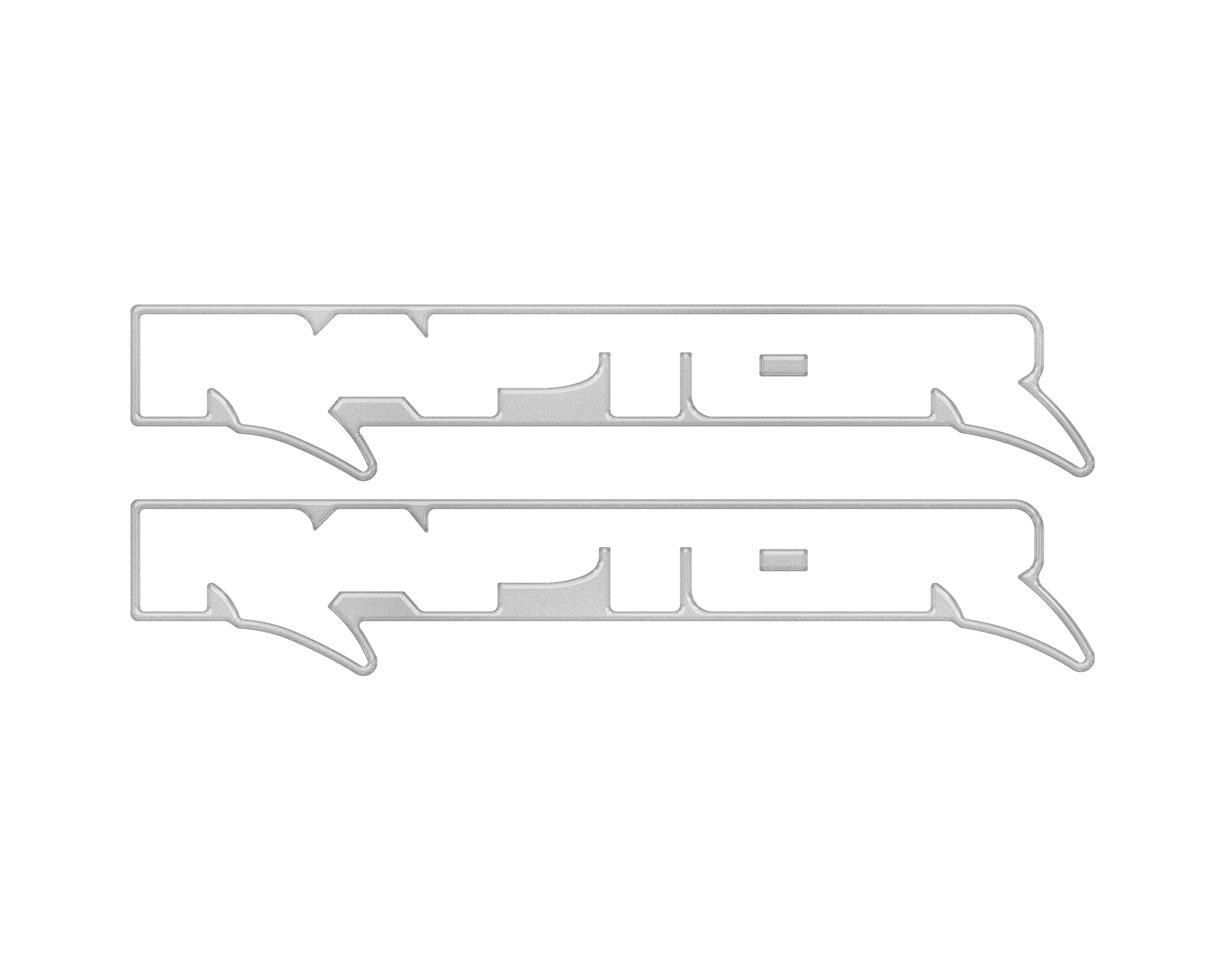 Raptor Floor Mat Emblem Inserts Fits 2022-2026 Ford Bronco & 2024-2026 Ranger Raptor