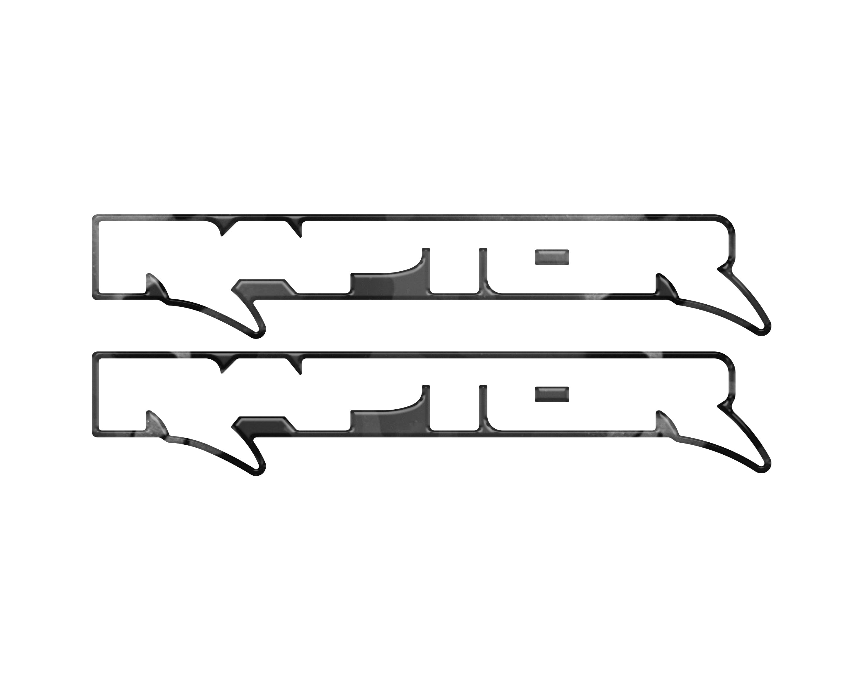 Raptor Floor Mat Emblem Inserts Fits 2022-2026 Ford Bronco & 2024-2026 Ranger Raptor