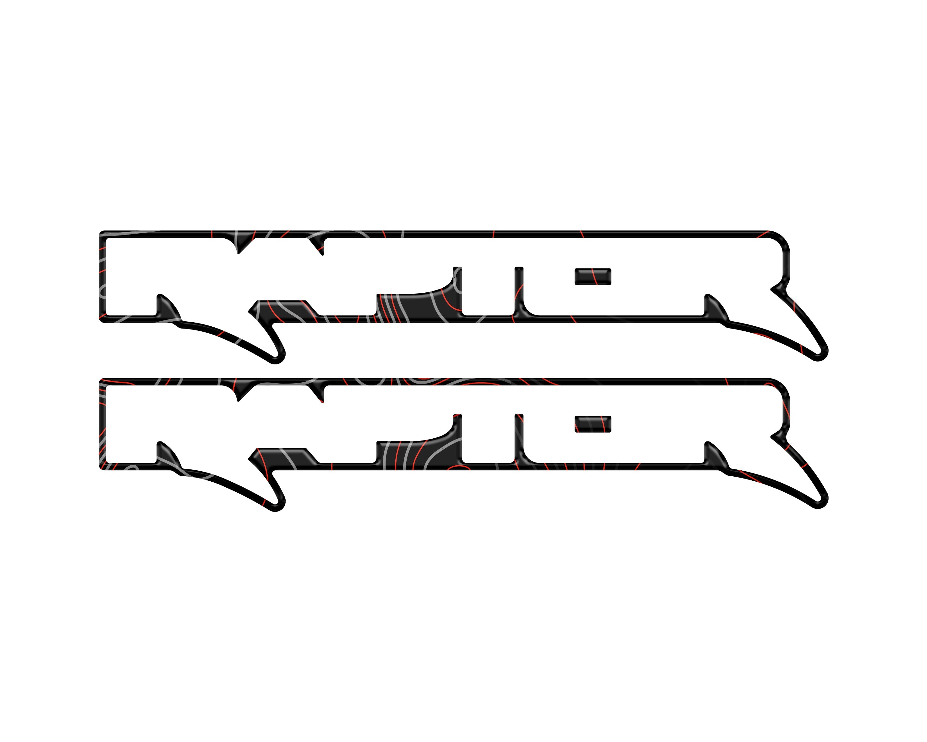 Raptor Floor Mat Emblem Inserts Fits 2022-2026 Ford Bronco & 2024-2026 Ranger Raptor