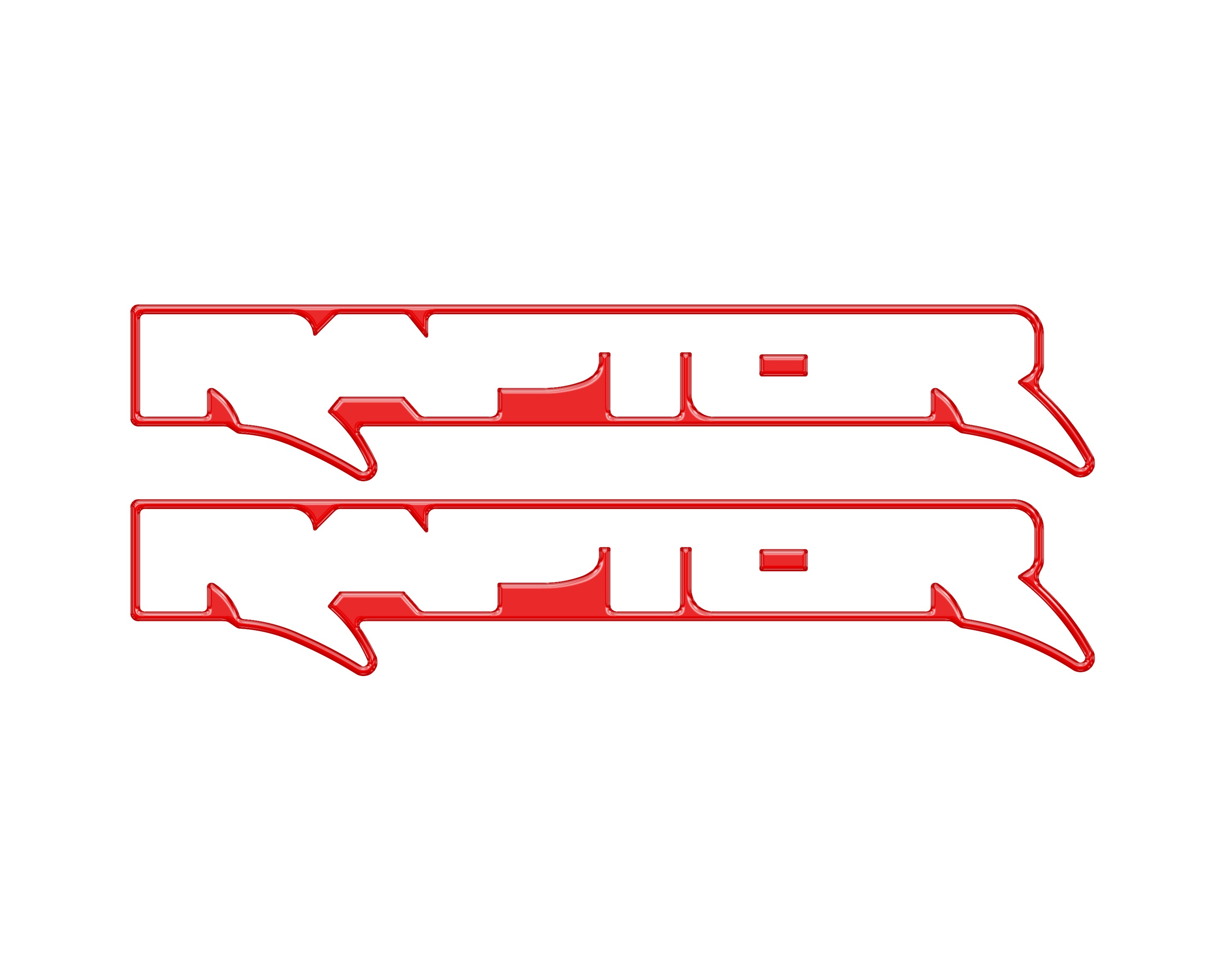 Raptor Floor Mat Emblem Inserts Fits 2022-2026 Ford Bronco & 2024-2026 Ranger Raptor