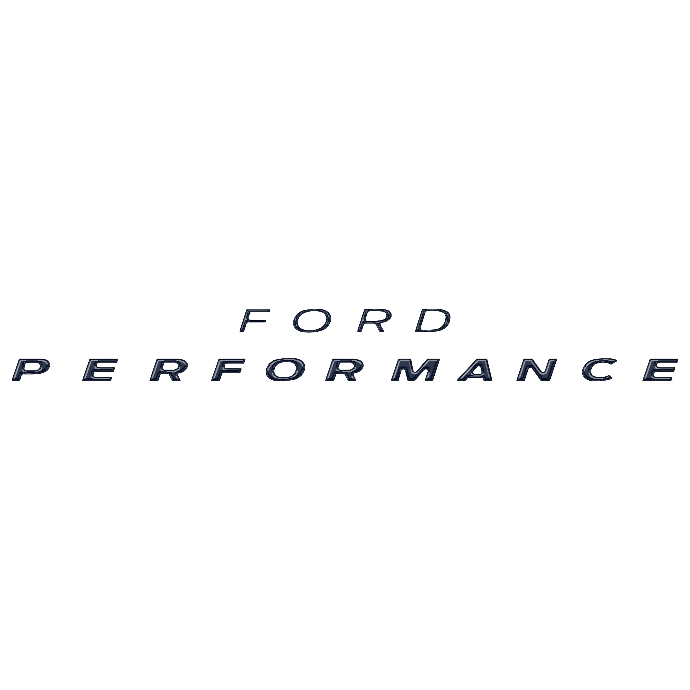 C-Bow Brace Letter Inserts Fits 2021-2026 Ford Bronco