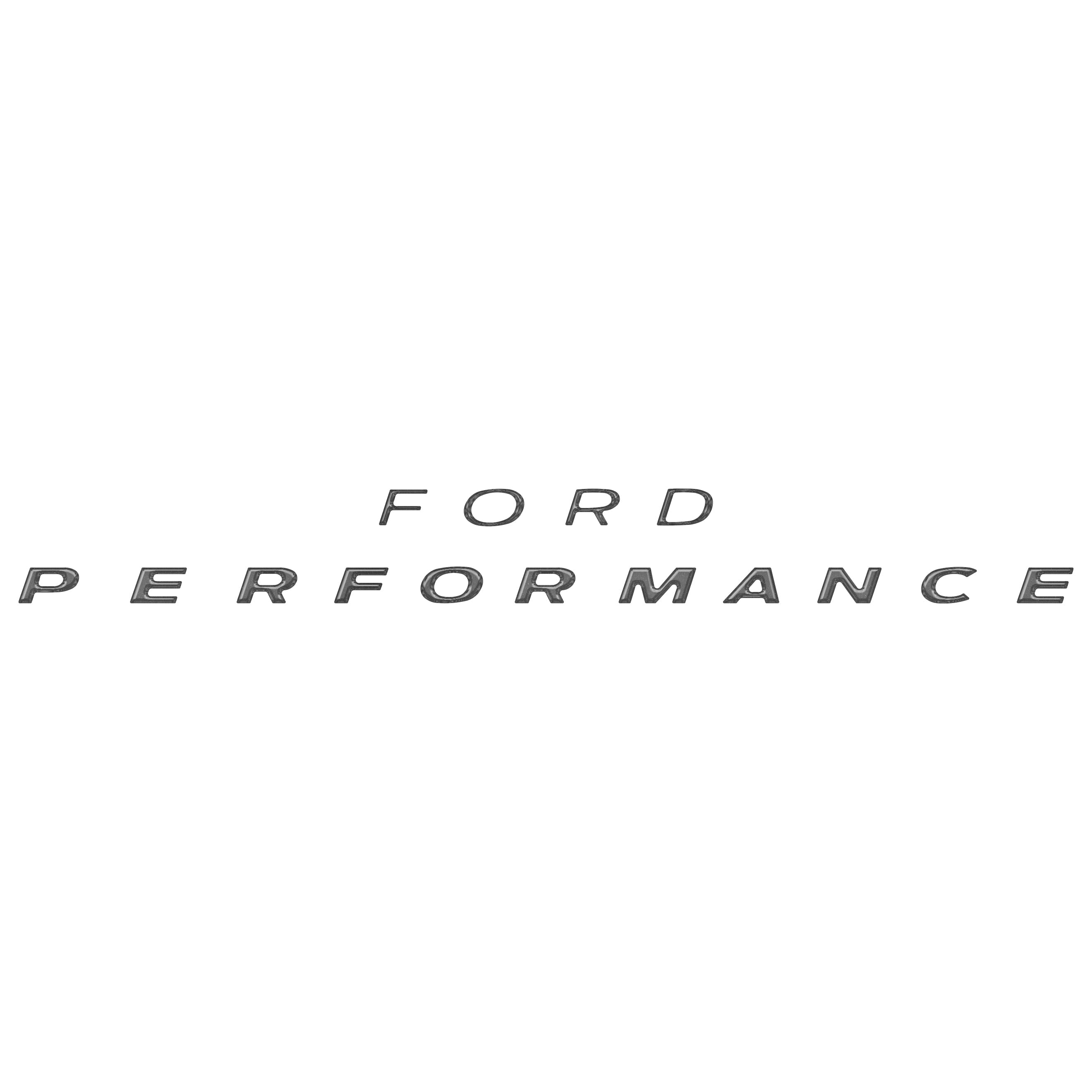 C-Bow Brace Letter Inserts Fits 2021-2026 Ford Bronco