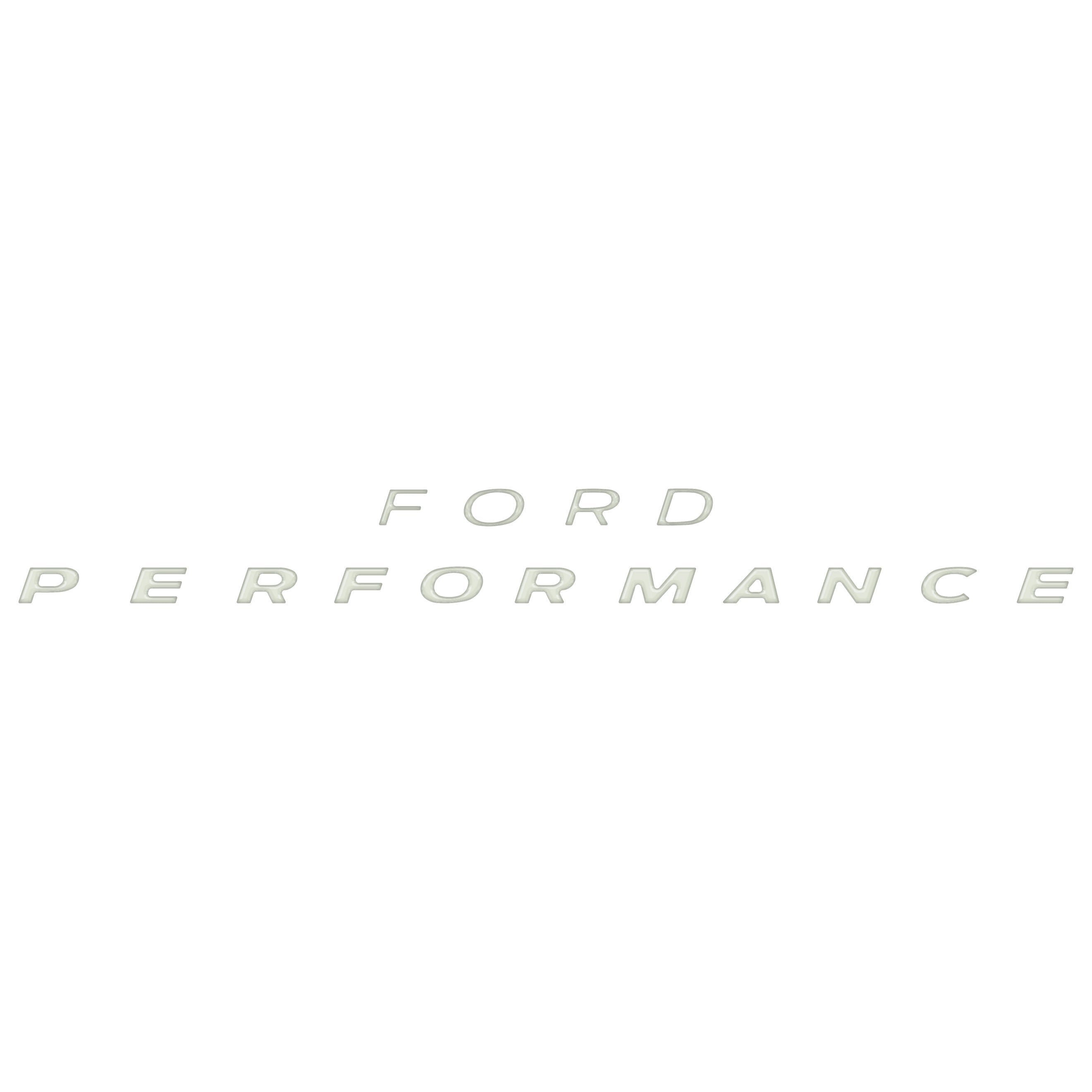 C-Bow Brace Letter Inserts Fits 2021-2026 Ford Bronco