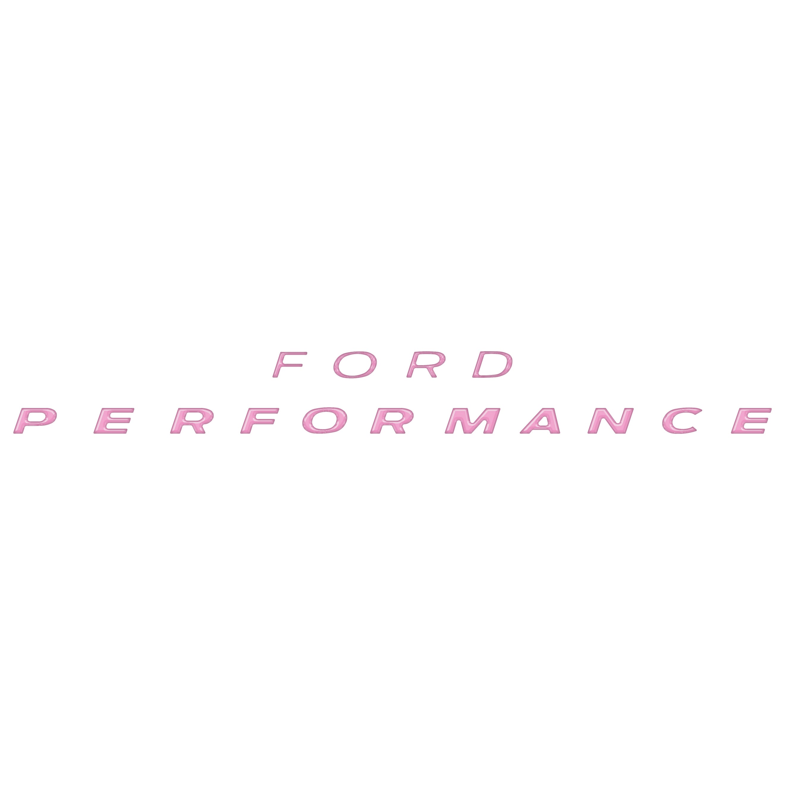 C-Bow Brace Letter Inserts Fits 2021-2026 Ford Bronco