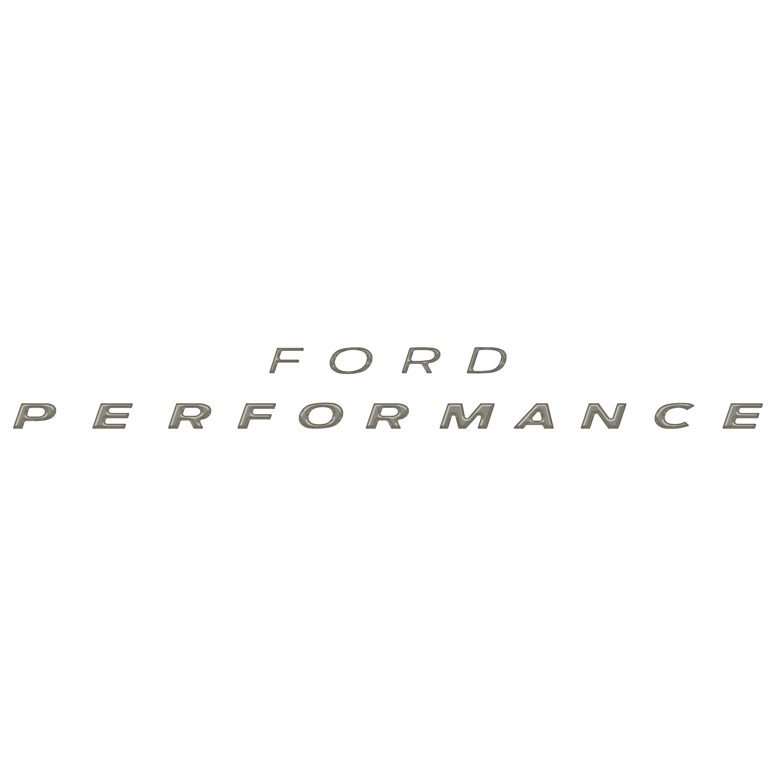C-Bow Brace Letter Inserts Fits 2021-2026 Ford Bronco