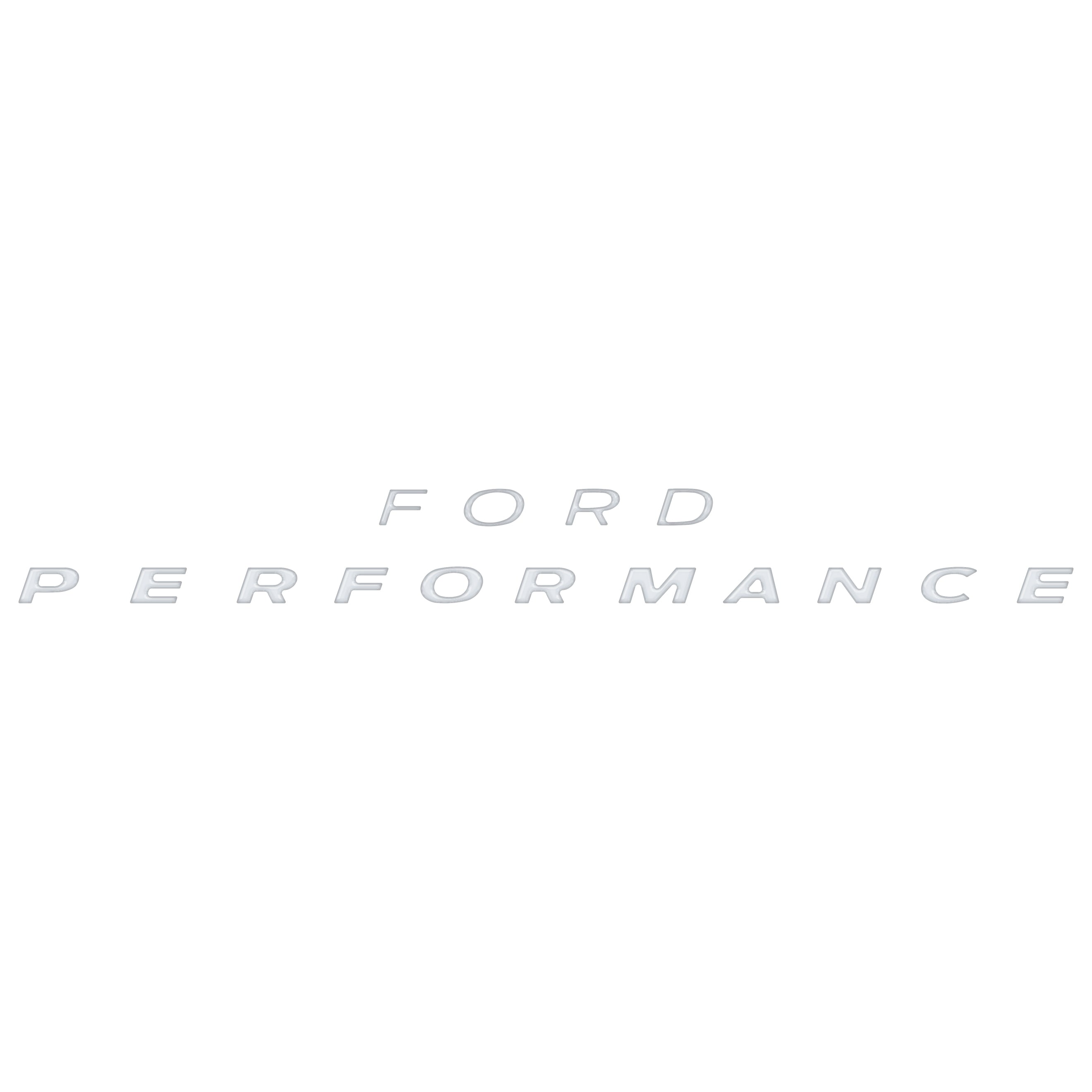 C-Bow Brace Letter Inserts Fits 2021-2026 Ford Bronco