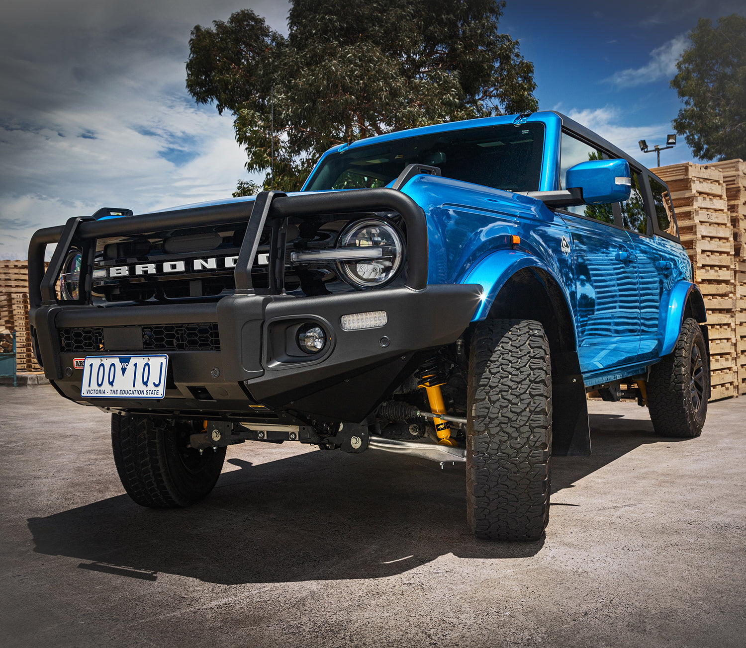 21-25 Ford Bronco Suspension Kit for Medium Front/Medium Rear and Heavy Front/Medium Rear Loads