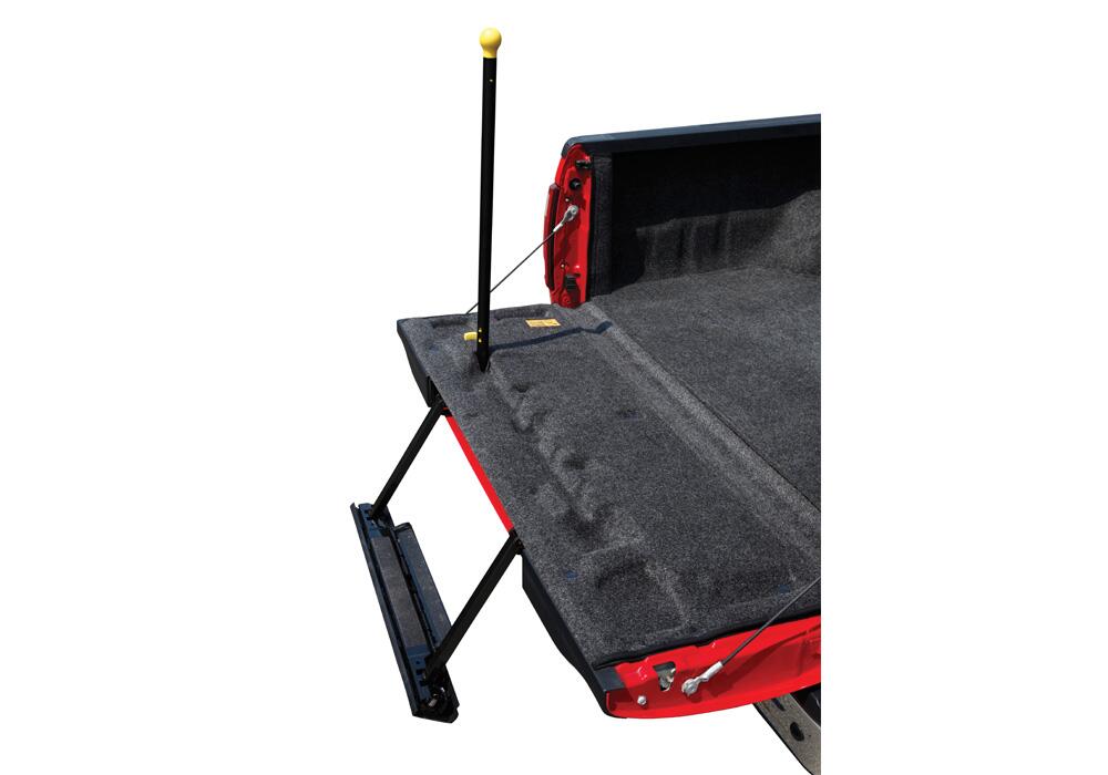 09-14 Ford F-150 5.5' Bed With Factory Step Gate Complete Truck Bed Liner 3/4 Inch Thick Floor 1/4 Inch Thick Side Walls Incl. Bulkhead And Tailgate w/Tailgate Step Charcoal BedRug