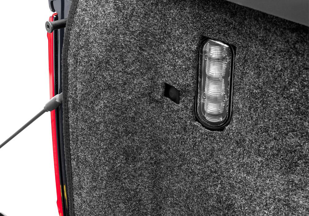 15+ Ford F-150 8'2 inch Bed Complete Truck Bed Liner 3/4 Inch Thick Floor 1/4 Inch Thick Side Walls Incl. Bulkhead And Tailgate Charcoal BedRug