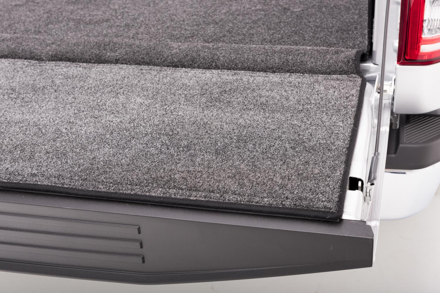 99-16 Ford Superduty 8.0' Bed Without Factory Step Gate Complete Truck Bed Liner 3/4 Inch Thick Floor 1/4 Inch Thick Side Walls Incl. Bulkhead And Tailgate Charcoal BedRug