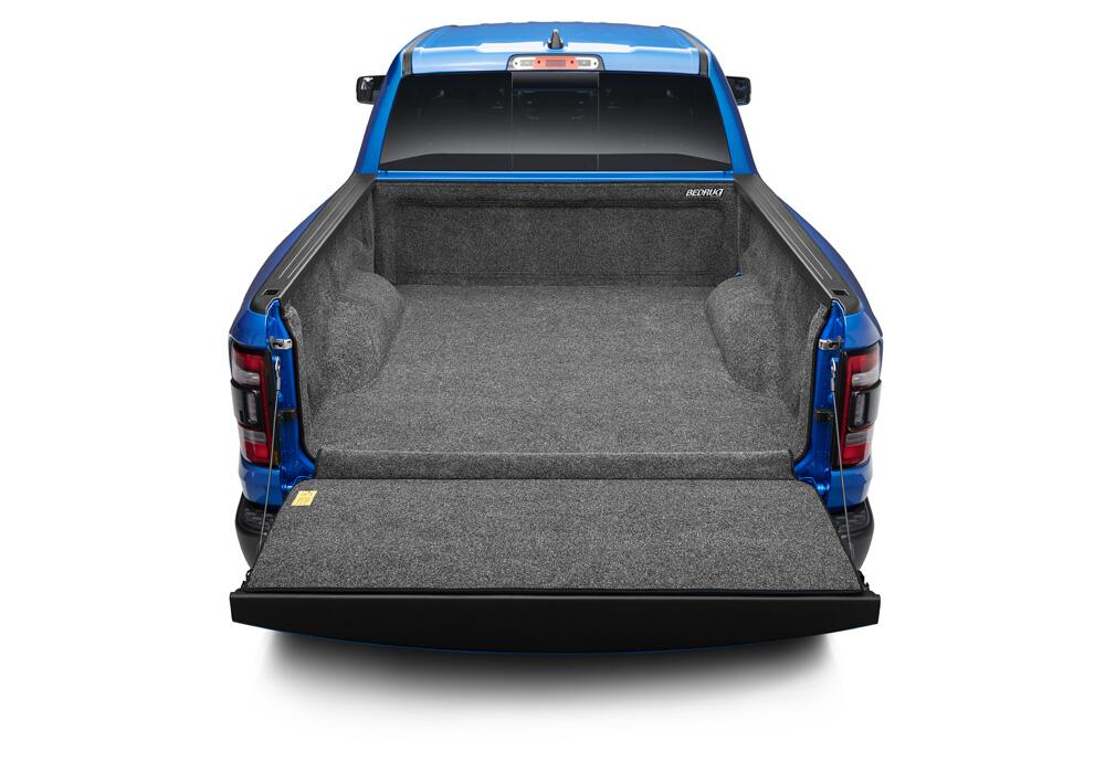Truck Bed Liner 19+ (New Body Style) Dodge Ram 5'7 inch Bed W/Out Rambox W/Out Multifunction Tailgate Charcoal BedRug