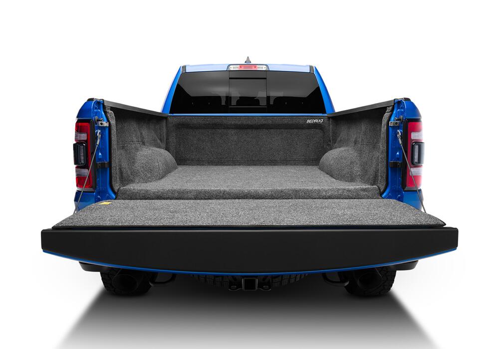 Truck Bed Liner 19+ (New Body Style) Dodge Ram 5'7 inch Bed W/Out Rambox W/Out Multifunction Tailgate Charcoal BedRug