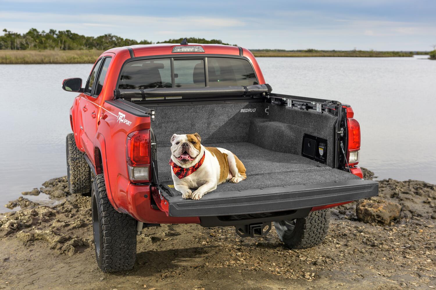 2024-2025 Toyota Tacoma 60.3 inch Bed (5' Bed) Complete Truck Bed Liner 3/4 Inch Thick Floor 1/4 Inch Thick Side Walls Incl. Bulkhead And Tailgate Charcoal BedRug
