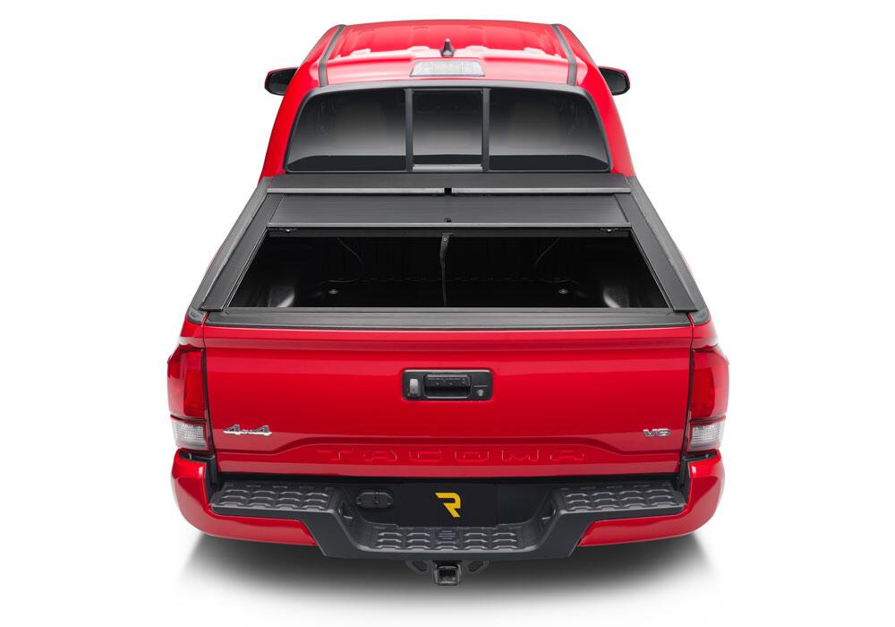 A-Series Locking Retractable Truck Bed Cover for 2016-2023 Toyota Tacoma Double Cab 5 Ft. Bed without Trail Special Edition Storage Boxes Roll N Lock