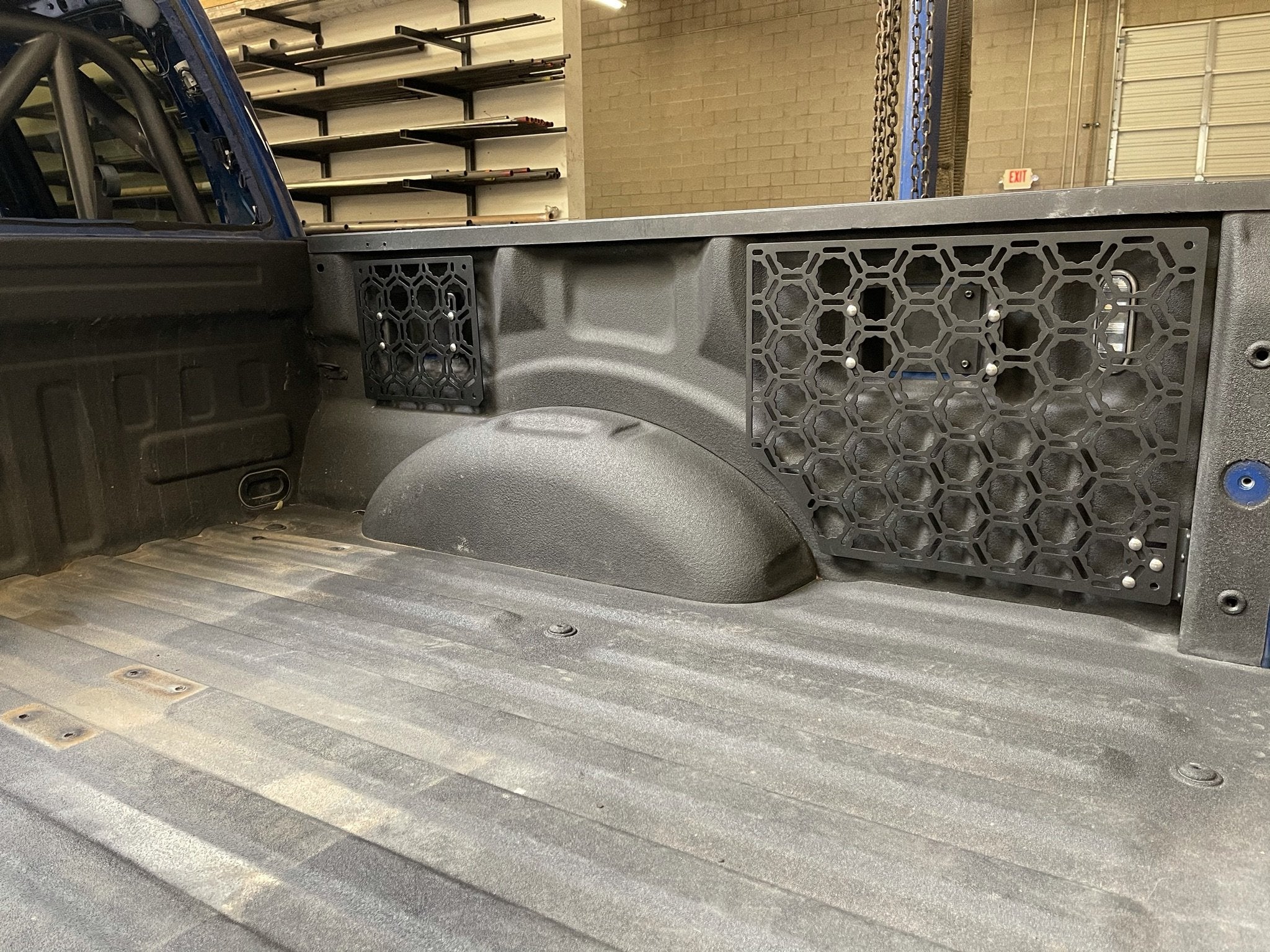 Foutz Motorsports Bed Organizer Panel kit 2015-2026 Ford F-150 2017-2026 Ford F-150 Raptor 2023-2026 Ford F-150 Raptor R