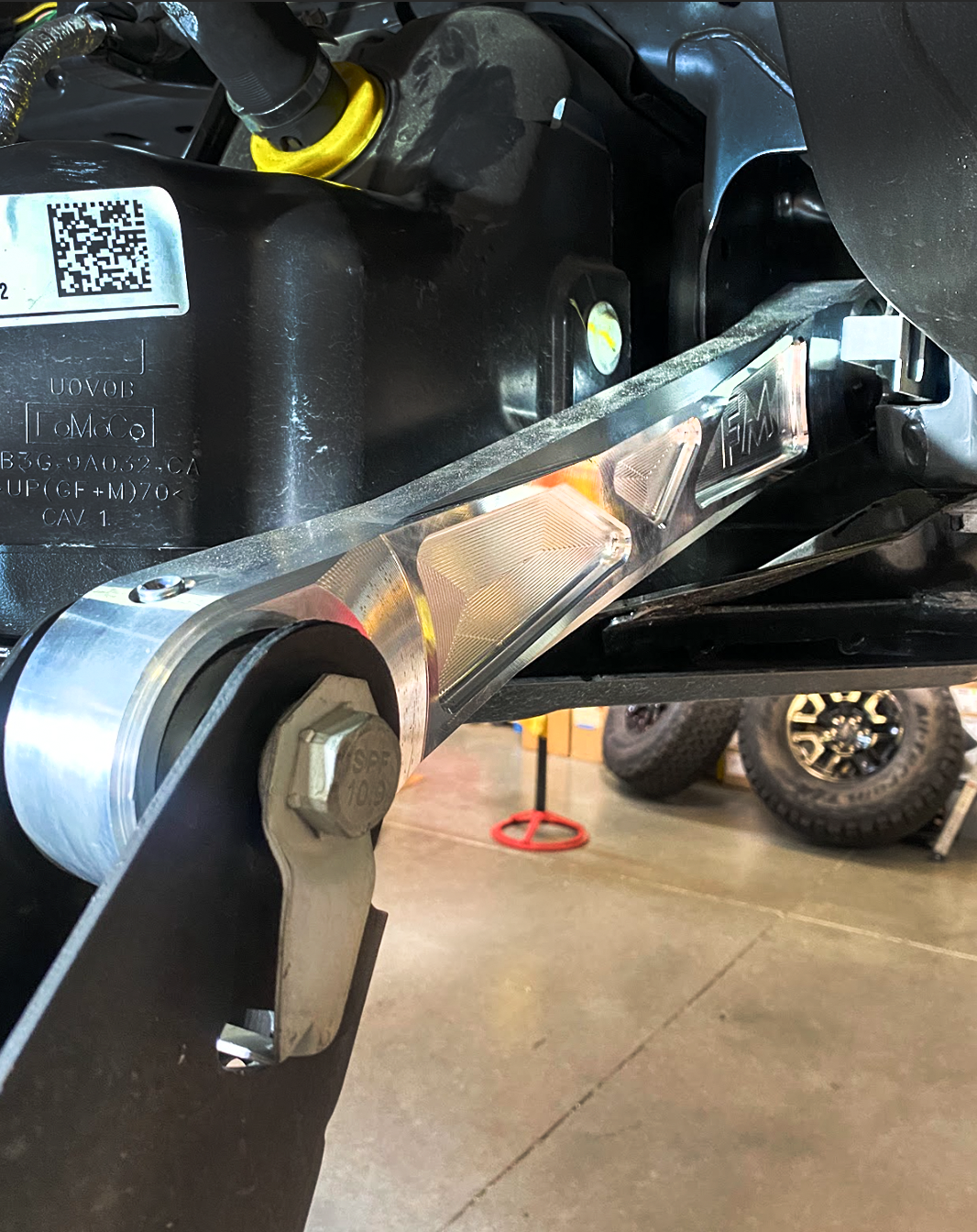 Foutz Motorsports Billet Aluminum Rear Upper Suspension Arms With Ultra-Flex Joints 2022-2026 Ford Bronco Raptor