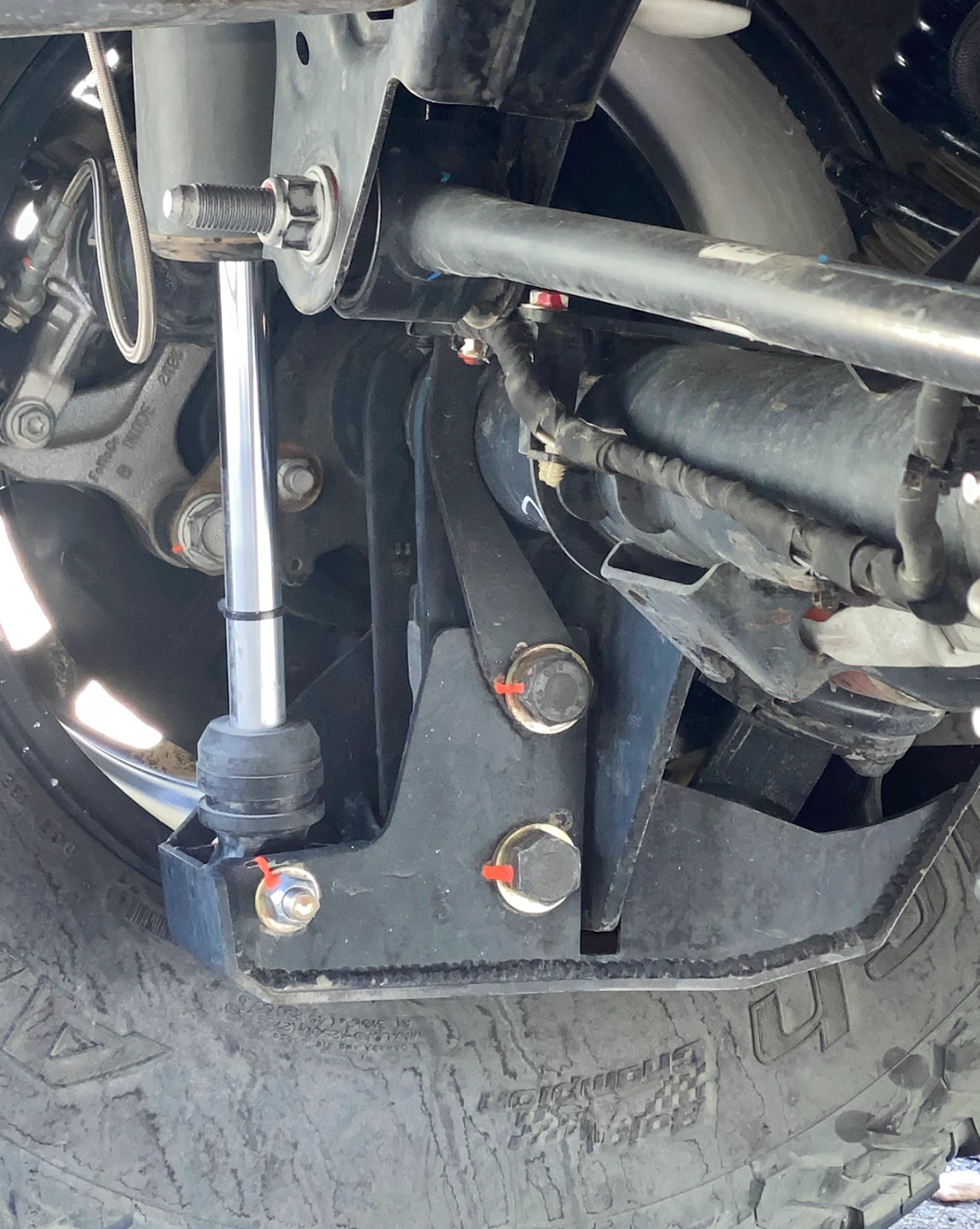 Foutz Motorsports Rear Mid-Travel with Shock Mount & Bump Stop Kit 2022-2026 Ford Bronco Raptor