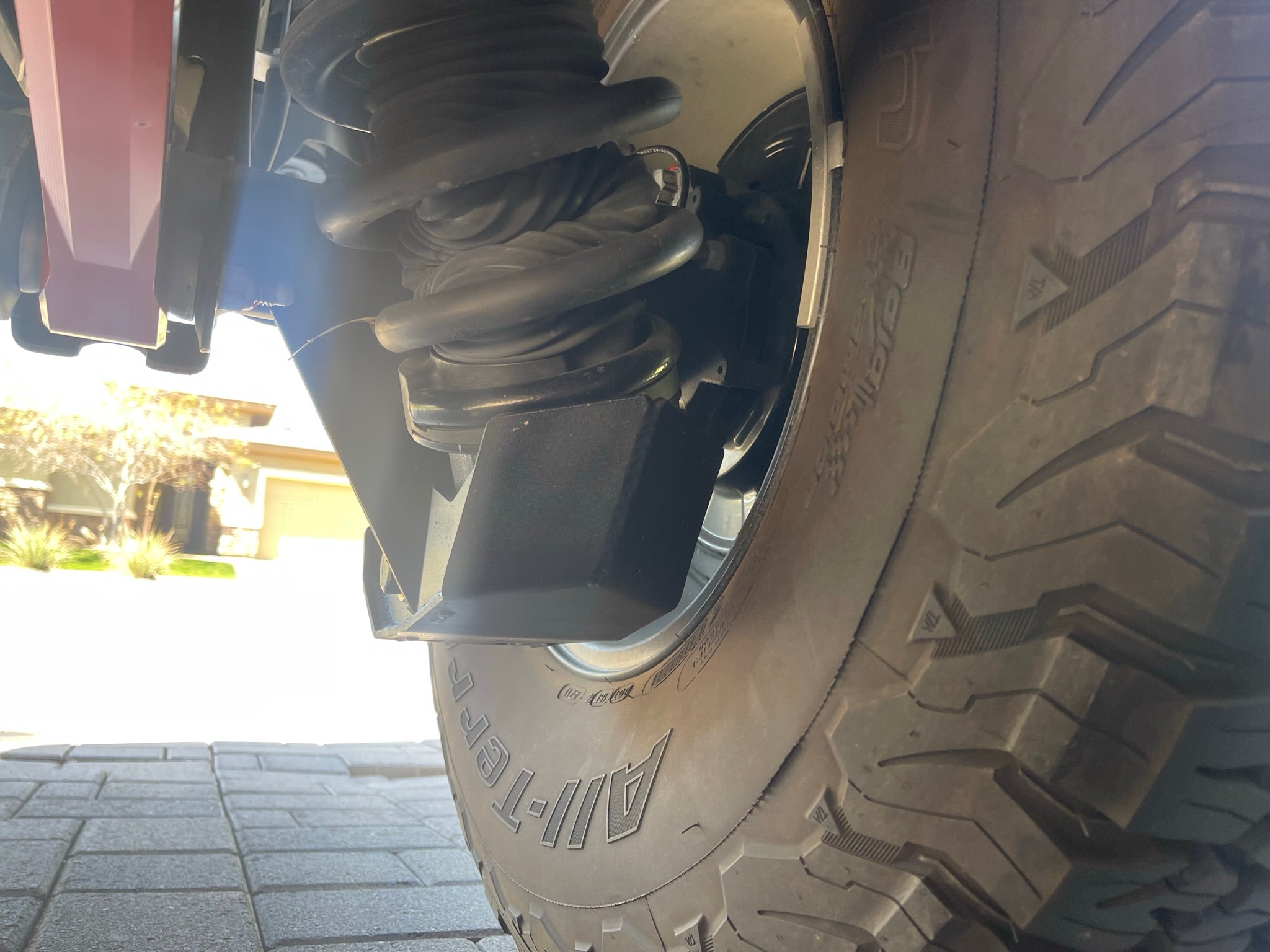 Foutz Motorsports Rear shock skid kit 2022-2026 Ford Bronco Raptor