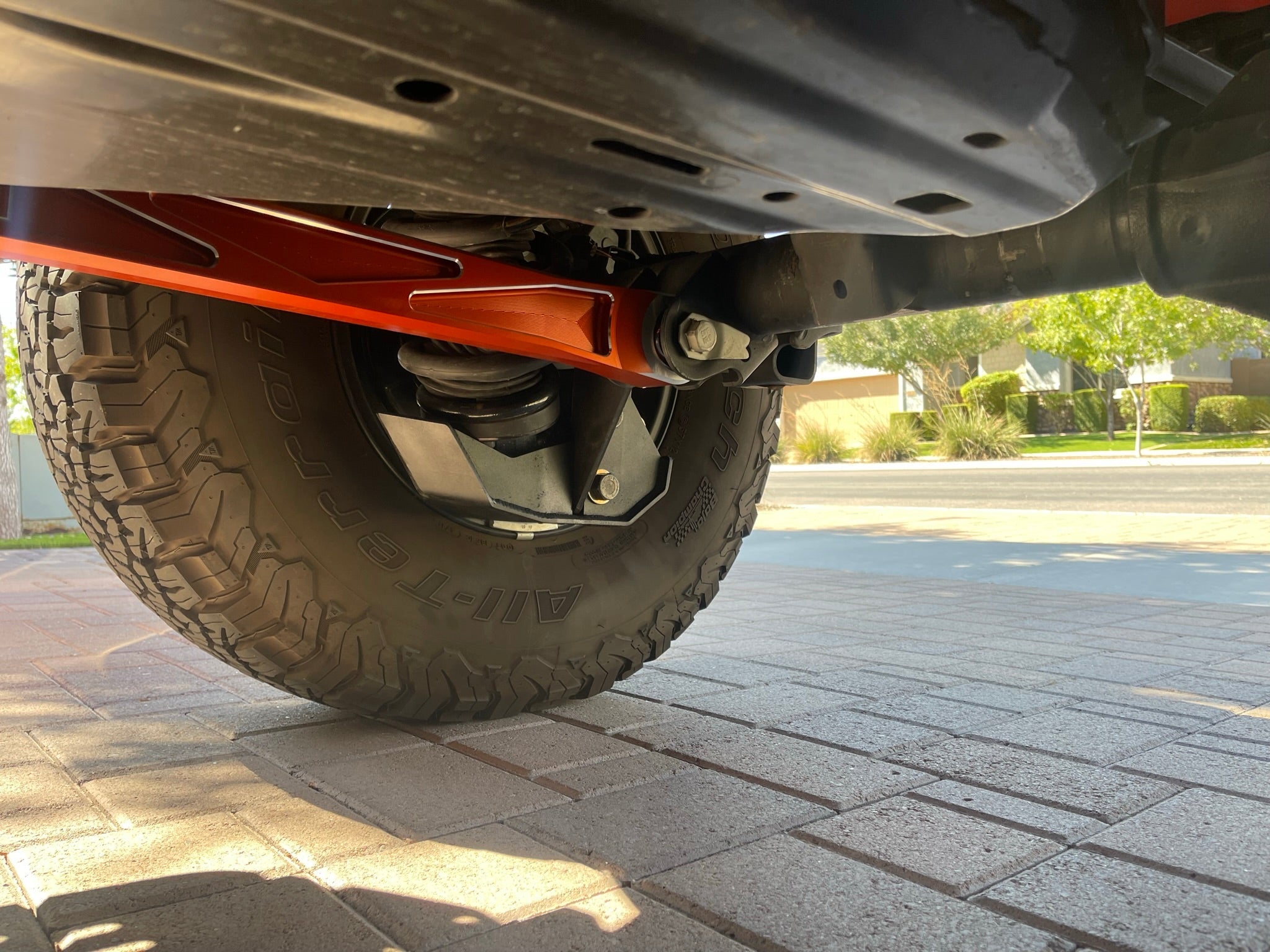 Foutz Motorsports Rear shock skid kit 2022-2026 Ford Bronco Raptor