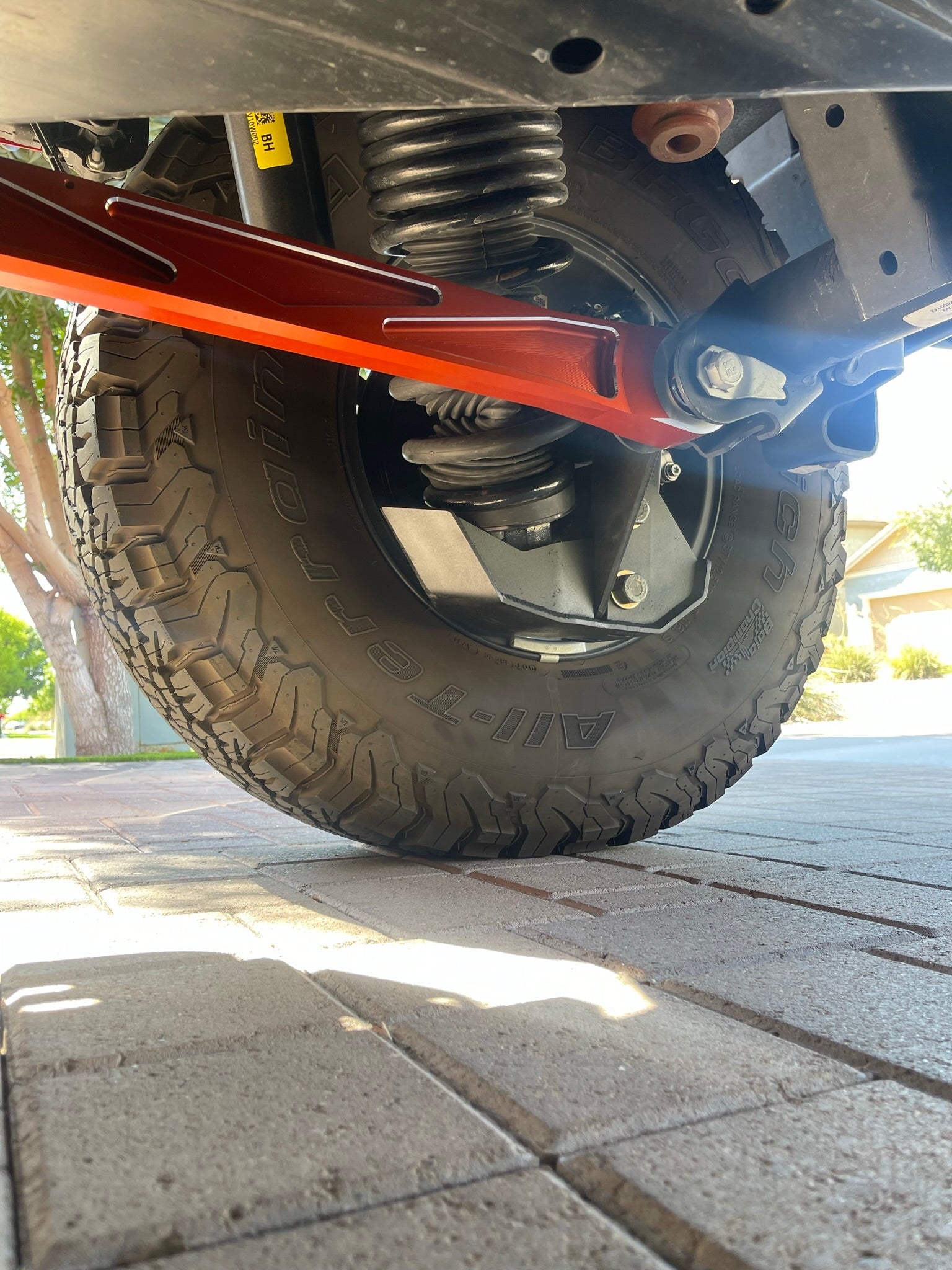 Foutz Motorsports Rear shock skid kit 2022-2026 Ford Bronco Raptor