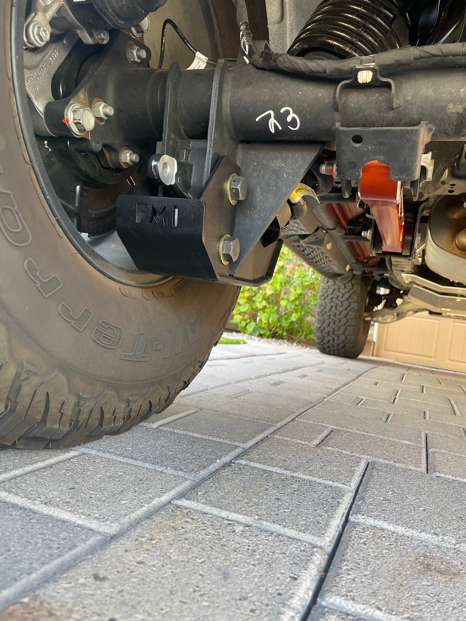 Foutz Motorsports Rear shock skid kit 2022-2026 Ford Bronco Raptor