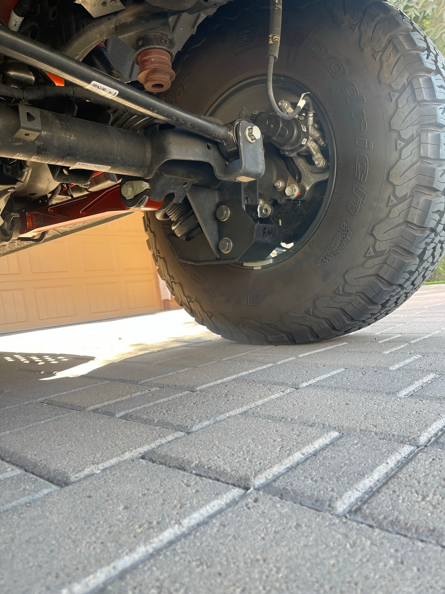 Foutz Motorsports Rear shock skid kit 2022-2026 Ford Bronco Raptor