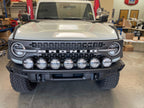 Foutz Motorsports Front Light Mount Kit for Stock Front Bumper 2021-2026 Ford Bronco