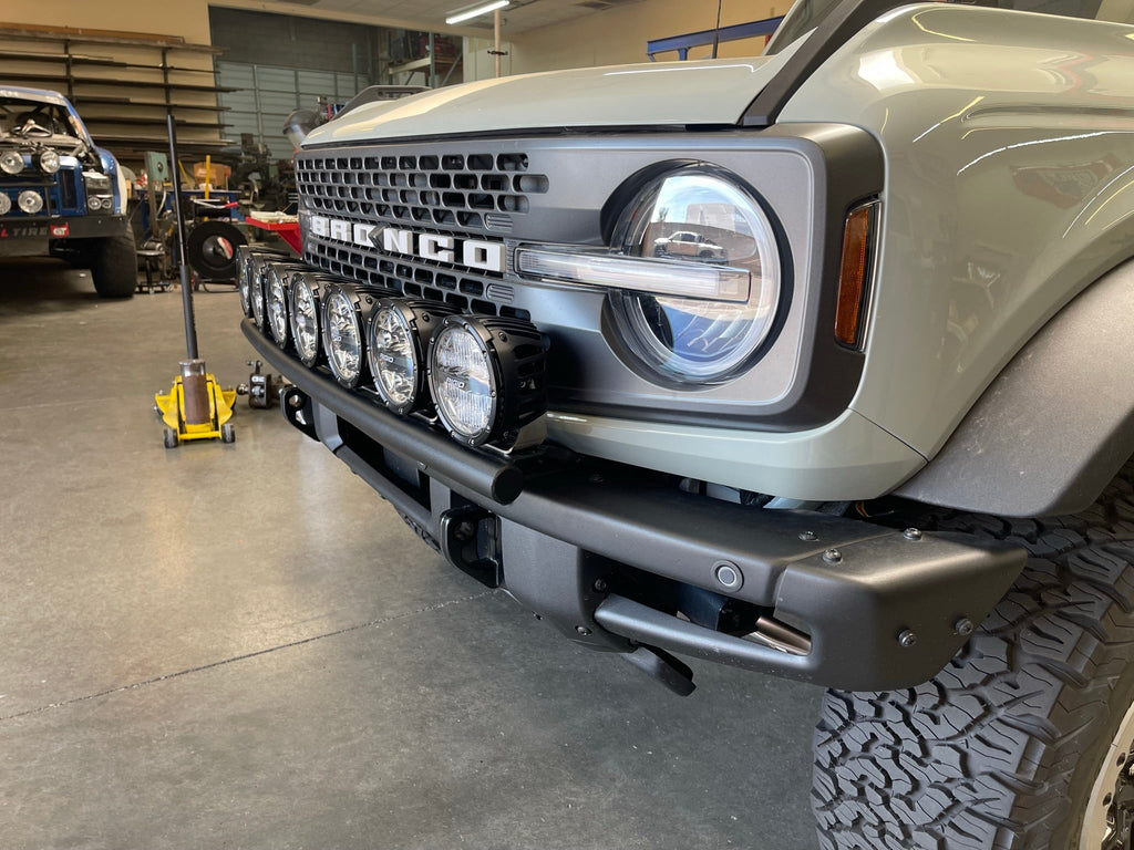 Foutz Motorsports Front Light Mount Kit for Stock Front Bumper 2021-2026 Ford Bronco
