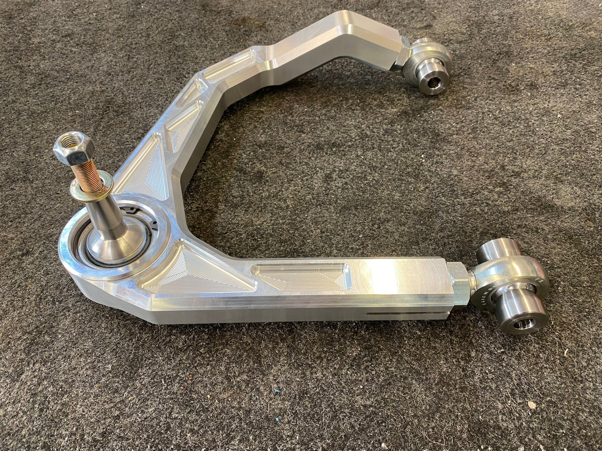 Foutz Motorsports Billet Upper Arm Kit - stock length 2022-2026 Ford Bronco Raptor
